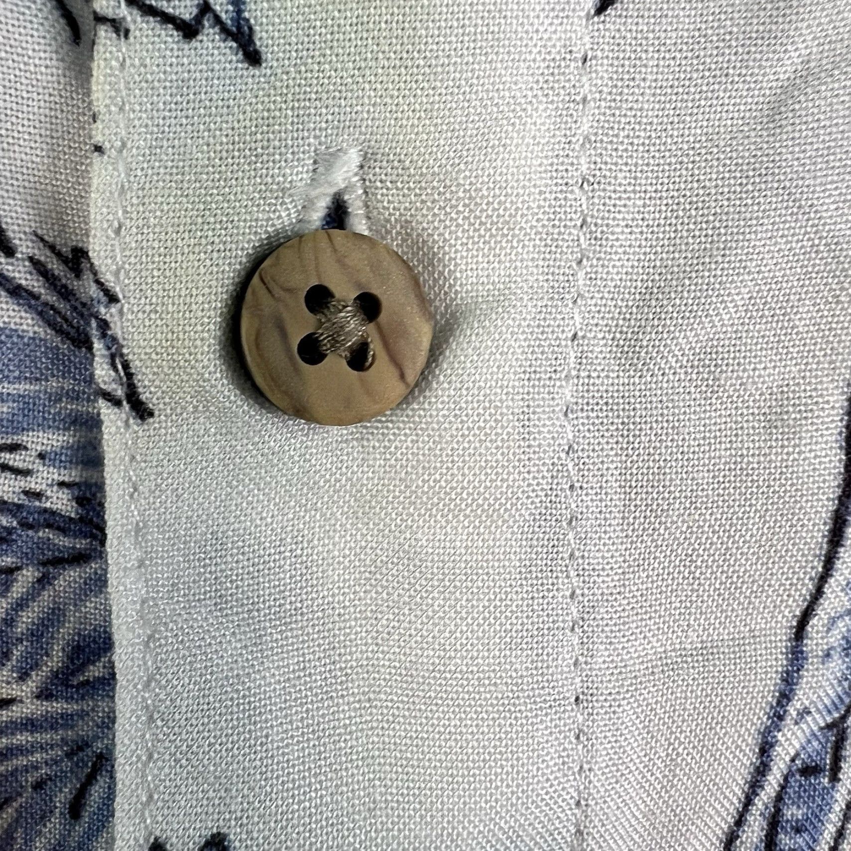 Vintage VINTAGE Campia Moda Hawaiian Button-Up Shirt Mens 2XL White/Blue Floral Short Sleeve Casual Beach Tropical Mens Size US XXL / EU 58 / 5 - 5 Thumbnail