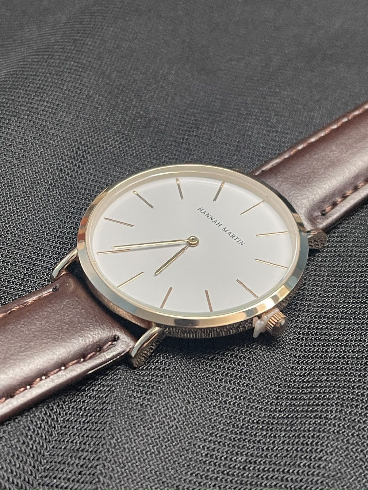 Designer Minimalist Fashion Luxury Watch StainlessSteel RoseGold 40mm Size ONE SIZE - 3 Thumbnail
