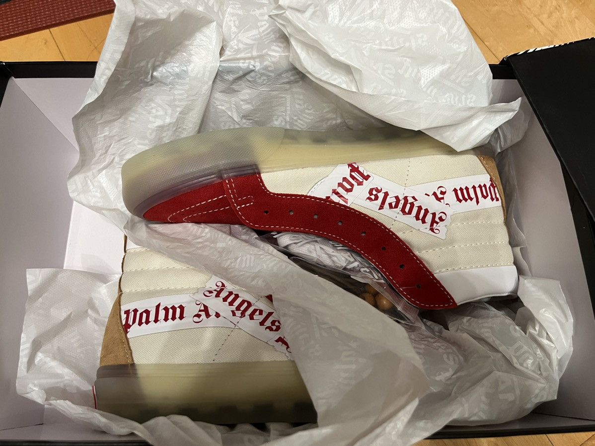 Palm Angels × Vans Never worn Palm angels vans hi tops Size US 8.5 / EU 41-42 - 1 Thumbnail