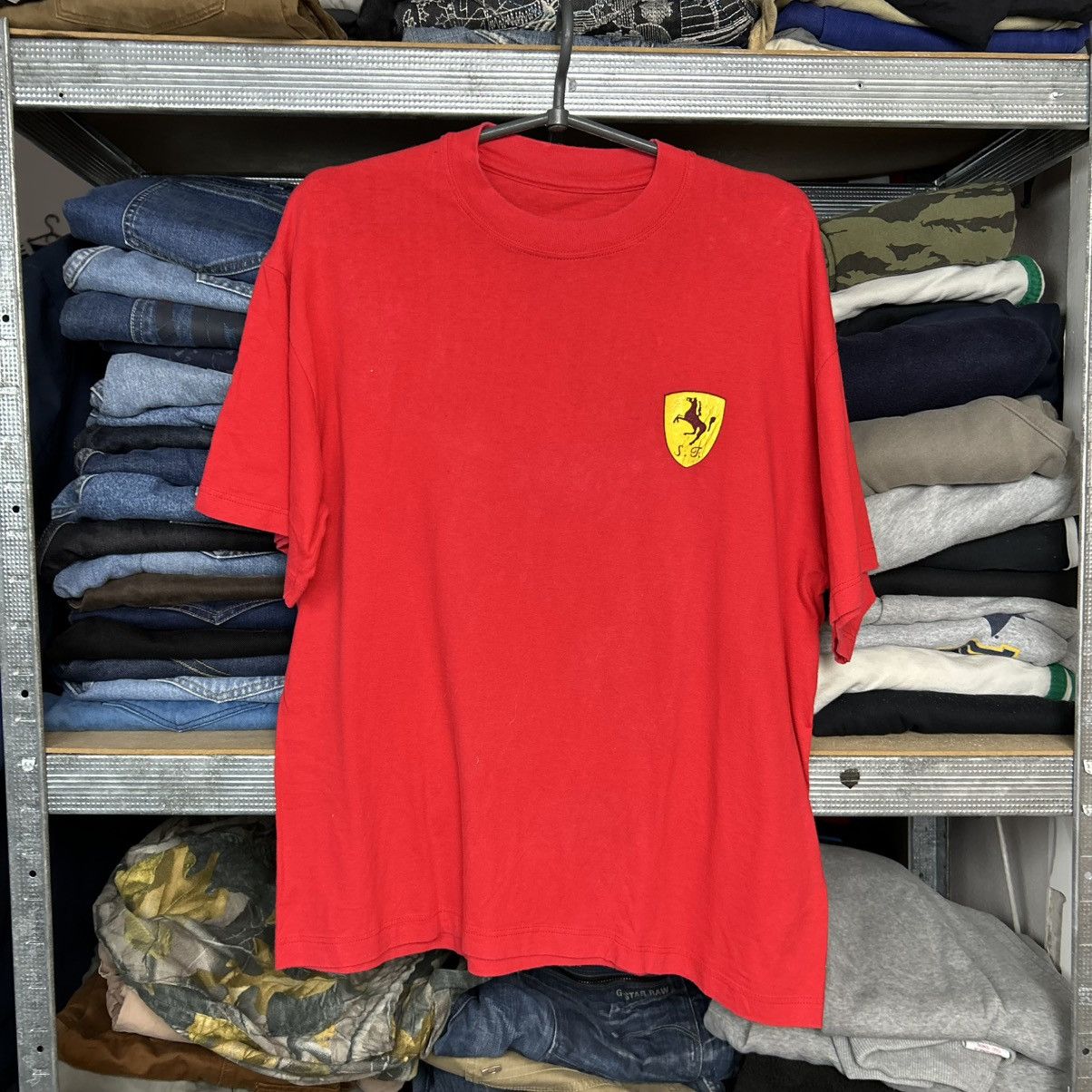 Ferrari Vintage Ferrari Big logo 90’s Racing Nascar tee Size US M / EU 48-50 / 2 - 3 Thumbnail