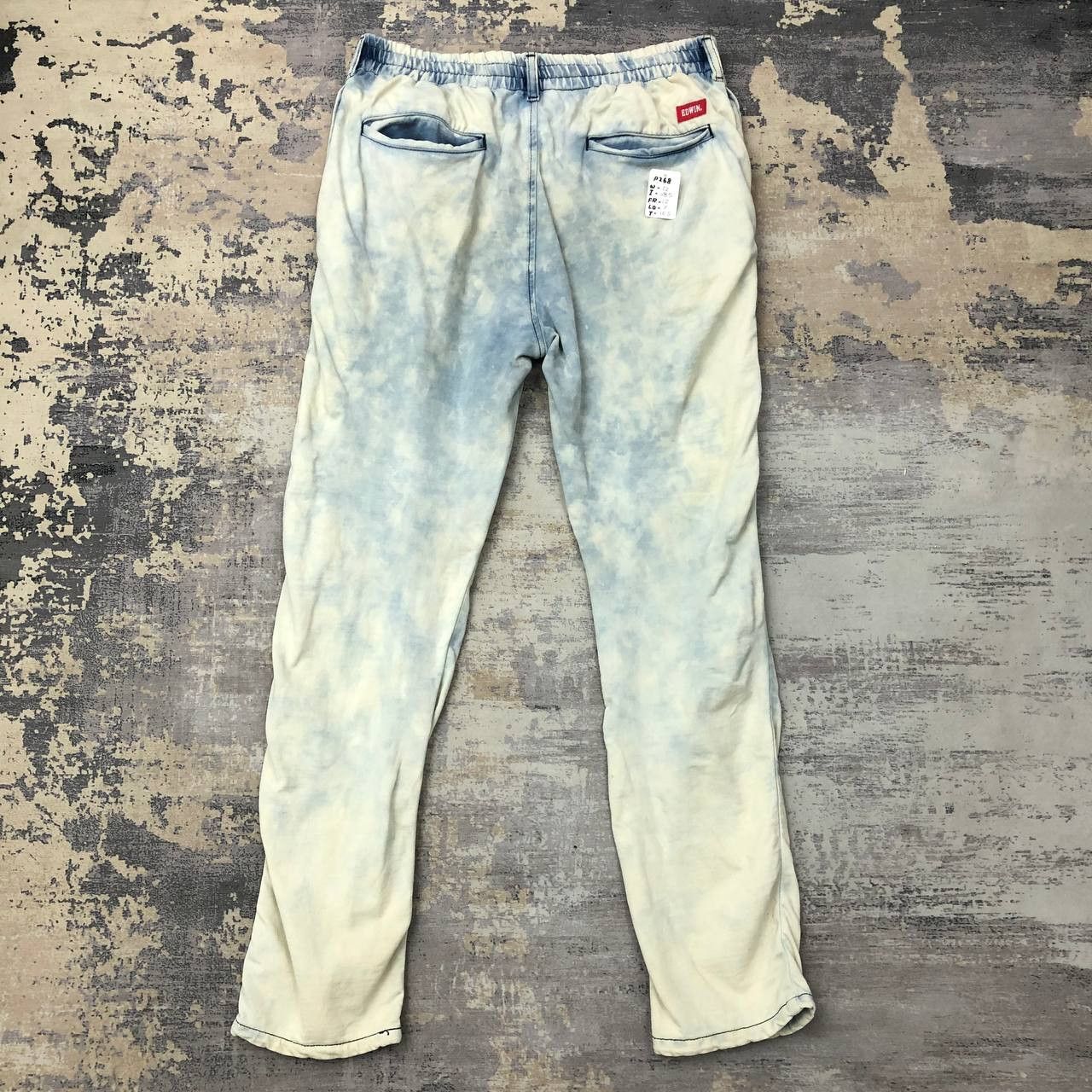 Edwin P268 EDWIN ACID WASH SKINNY PANTS Size US 32 / EU 48 - 2 Thumbnail