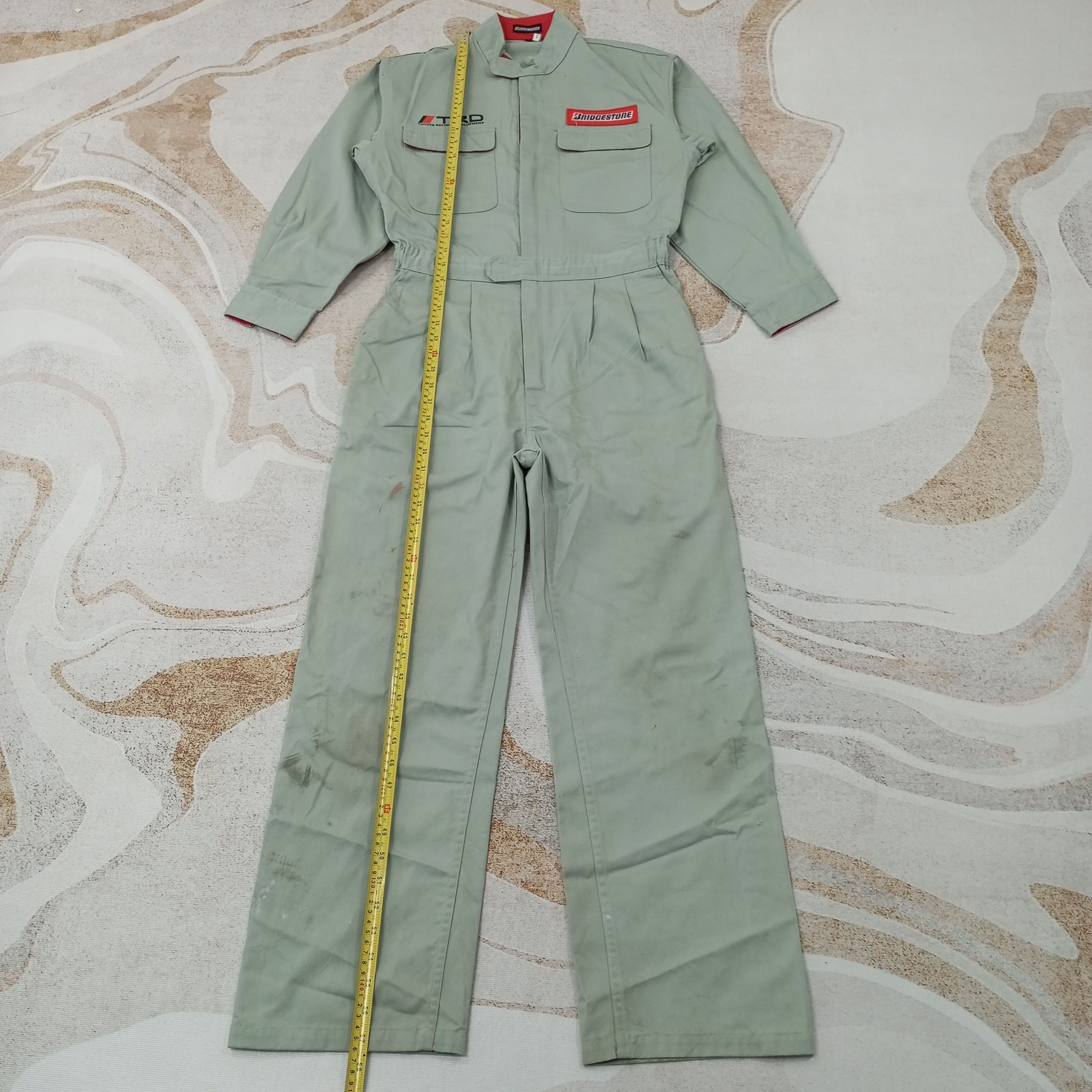 Vintage Bridgestone X TRD Toyota Custom Coverall c231n13 Size US S / EU 44-46 / 1 - 7 Thumbnail
