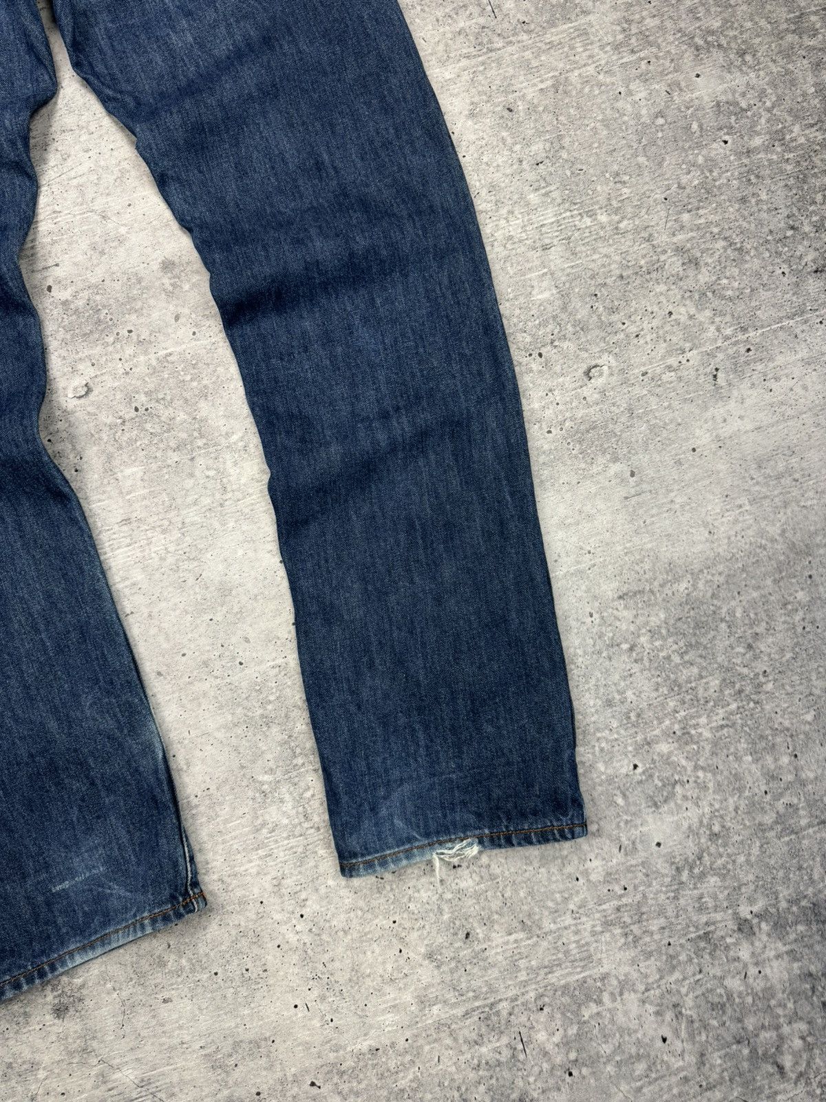 💥💥 Vintage Armani Jeans Y2K Metal Pocket Logo Jeans Pants