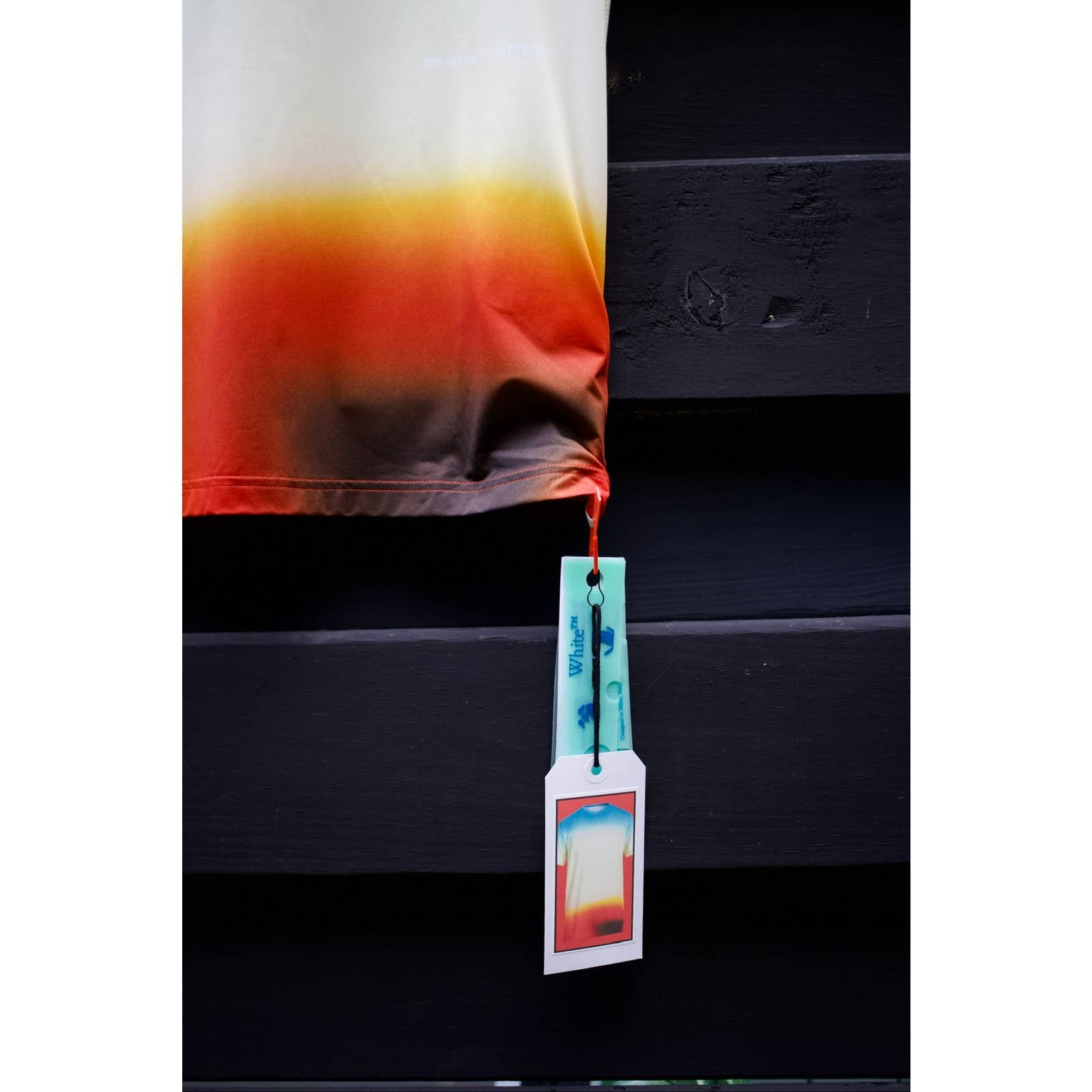 Off-White BNWT SS22 Off-White Ombre ‘Athleisure’ T- Shirt Size US S / EU 44-46 / 1 - 4 Thumbnail