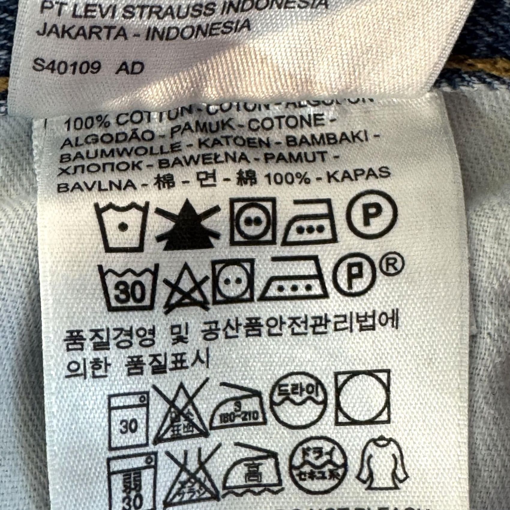 Levi's VINTAGE Levi's 550 Jeans Mens 42x29 Relaxed Fit Tapered Leg Denim Pants Blue XS 550 Retro Mens Regular Jeans Size US 42 / EU 58 - 6 Thumbnail