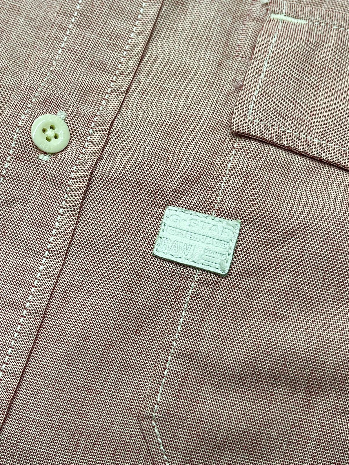 G-Star Mens G-Star Raw Landoh Shirt Pink Size L Size US L / EU 52-54 / 3 - 6 Thumbnail