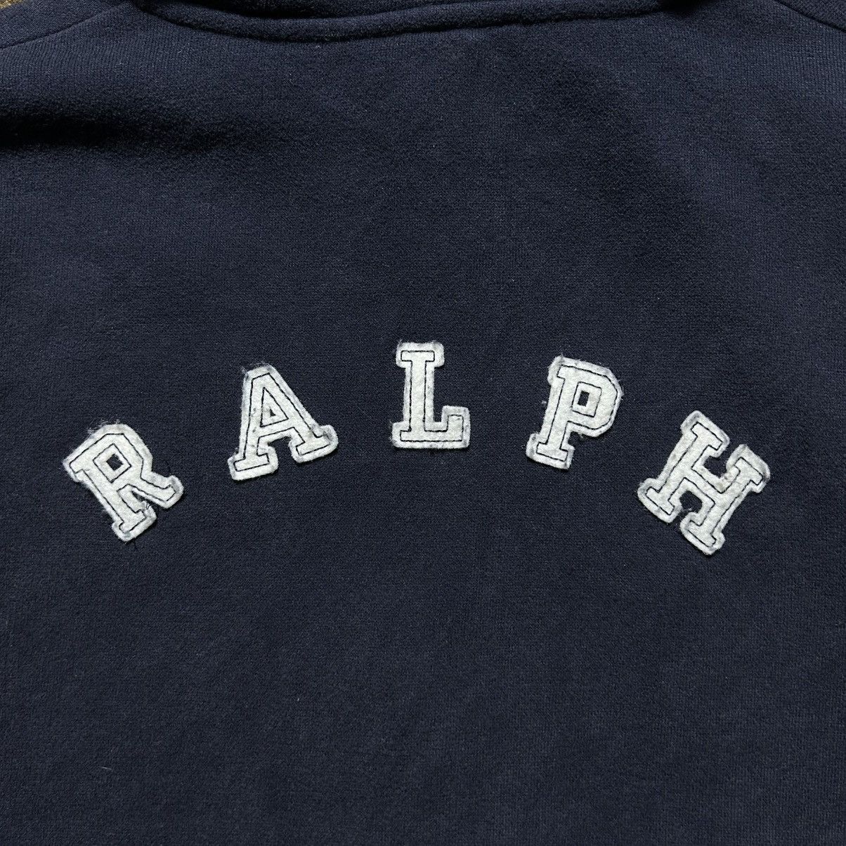 Ralph Lauren Vintage Ralph Lauren Logo Zipper Hoodie Size S / US 4 / IT 40 - 4 Thumbnail