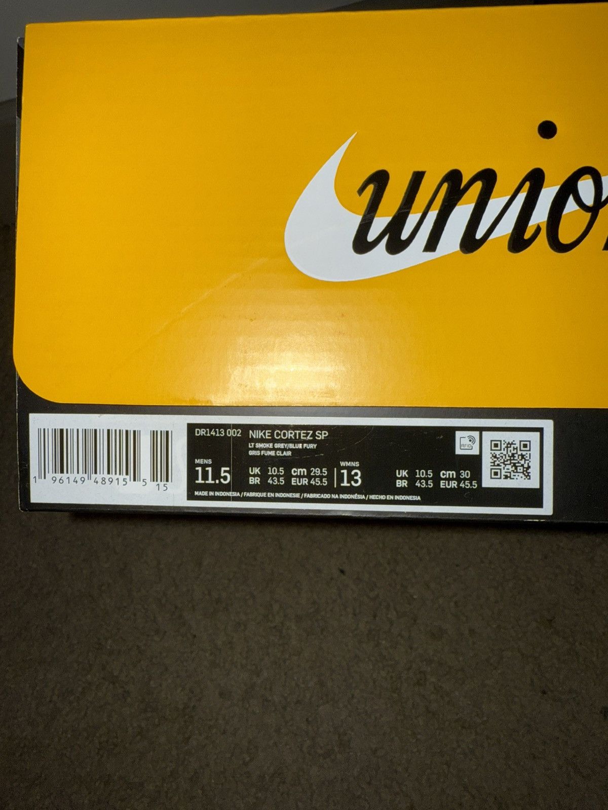 Nike × Union LA Cortez Size US 11.5 / EU 44-45 - 10 Thumbnail