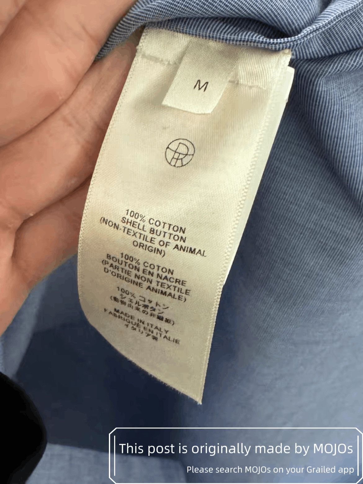 The Row The Row Atticus Classic Blue Shirt Size US M / EU 48-50 / 2 - 3 Thumbnail