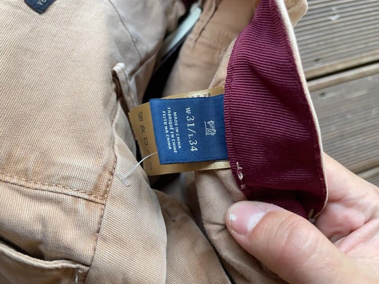 Scotch & Soda Tapered fit sand beige chinos pants Scotch&Soda M-L Size US 31 - 3 Thumbnail