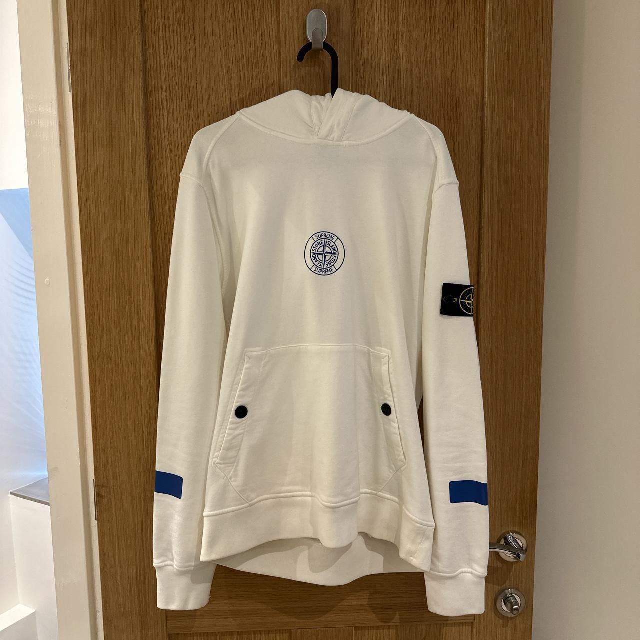 Stone Island SUPREME X STONE ISLAND REFLECTIVE HOODIE | Grailed