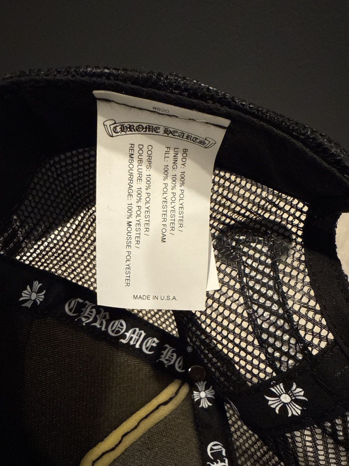 Chrome Hearts CHROME HEARTS X MATTY BOY LINK TRUCKER HAT Size ONE SIZE - 8 Thumbnail