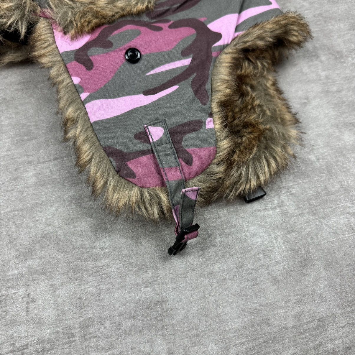 Other Y2K Pink Camo Ushanka Size ONE SIZE - 3 Thumbnail