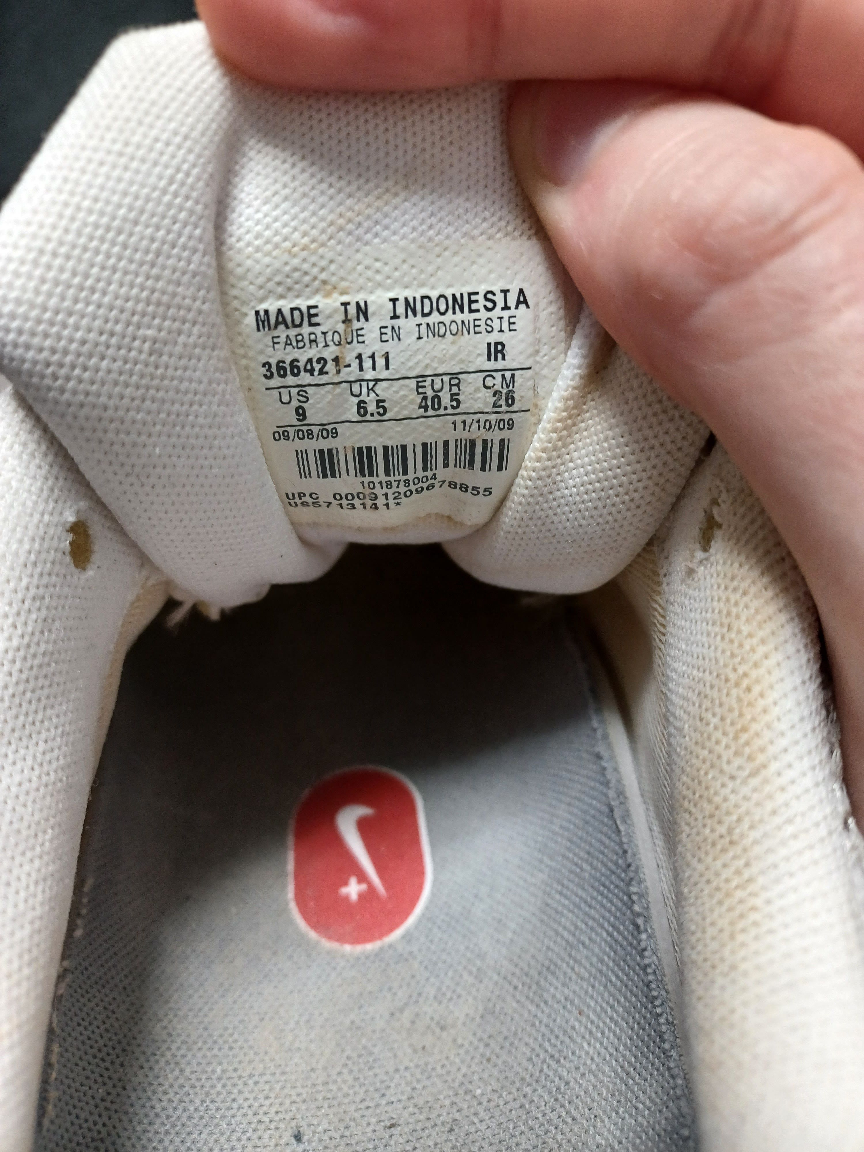 Nike × Vintage 2009 vintage Nike Air Citius 2 unisex sneakers eu40.5 Size US 9 / IT 39 - 7 Thumbnail