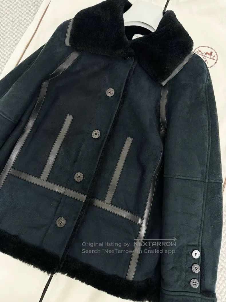 Hermes Hermes Fur and Leather Integrated Jacket Size XS / US 0-2 / IT 36-38 - 2 Thumbnail