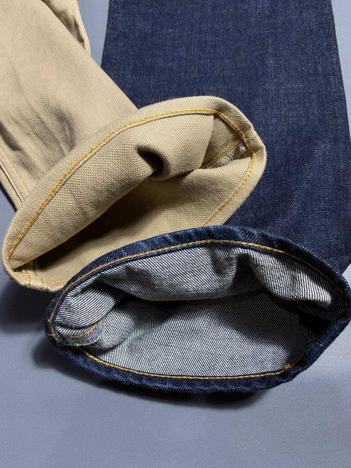 KOJIMA GENES KOJIMA GENES Japan Nice Design Indigo Jeans Size US 30 / EU 46 - 13 Thumbnail