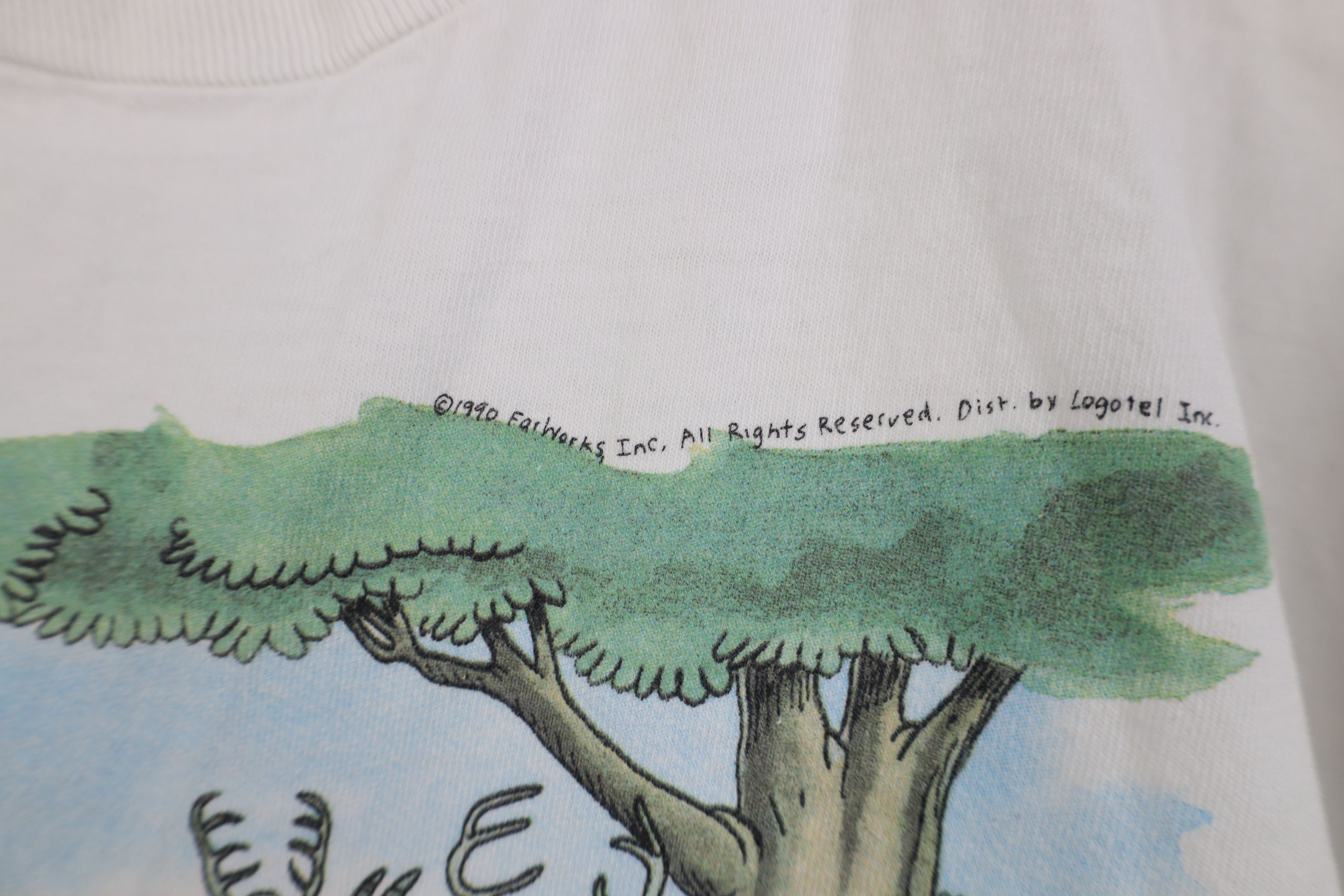 Vintage Vintage 90s Streetwear Wildlife Day Shifts T-Shirt USA Size US XL / EU 56 / 4 - 7 Thumbnail