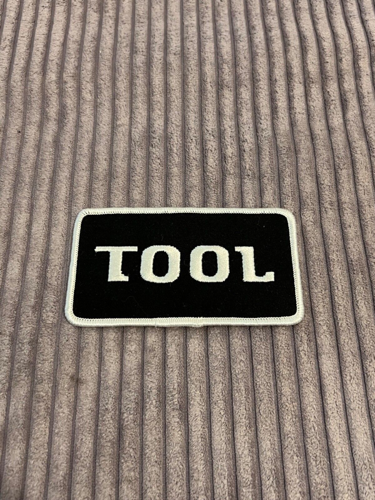 Band Tees Vintage Tool Logo Metal Small Patch New Size ONE SIZE - 1 Thumbnail