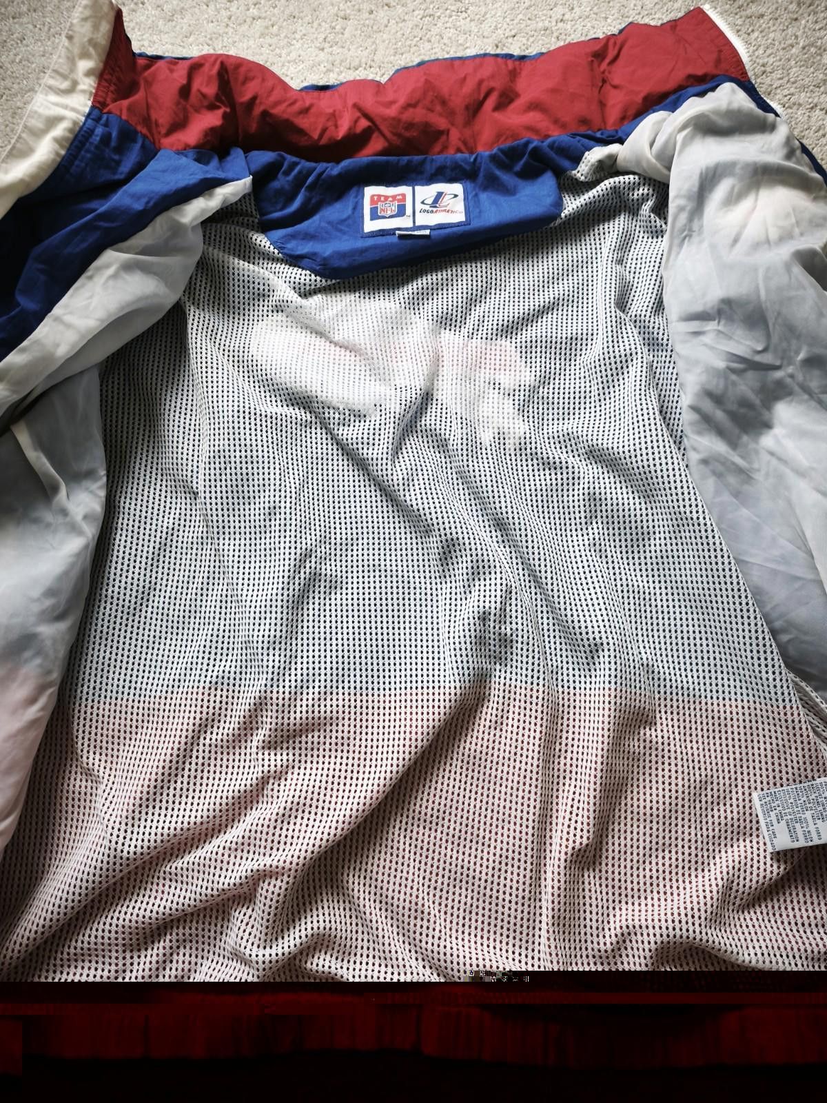 Logo Athletic 90s Buffalo Bills Logo Athletic Jacket Windbreaker Men's L Size US L / EU 52-54 / 3 - 6 Thumbnail