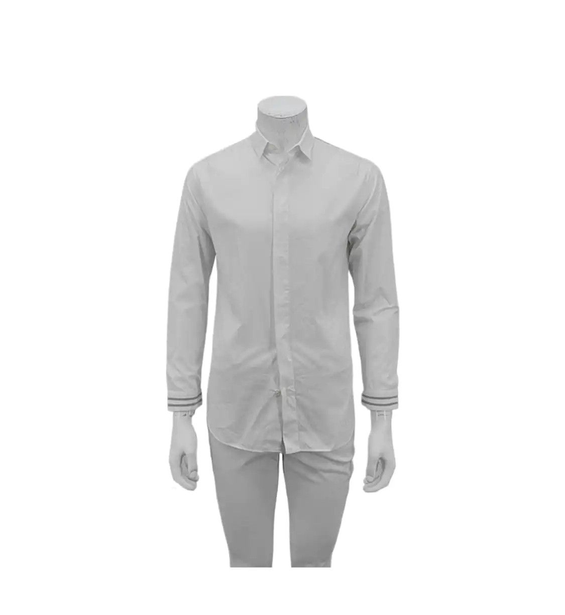 トップス 04AW Dior Homme dress shirt Dior × Hedi Slimane Dior Homme S/S'04 Pinstripe Long Sleeve Shirt