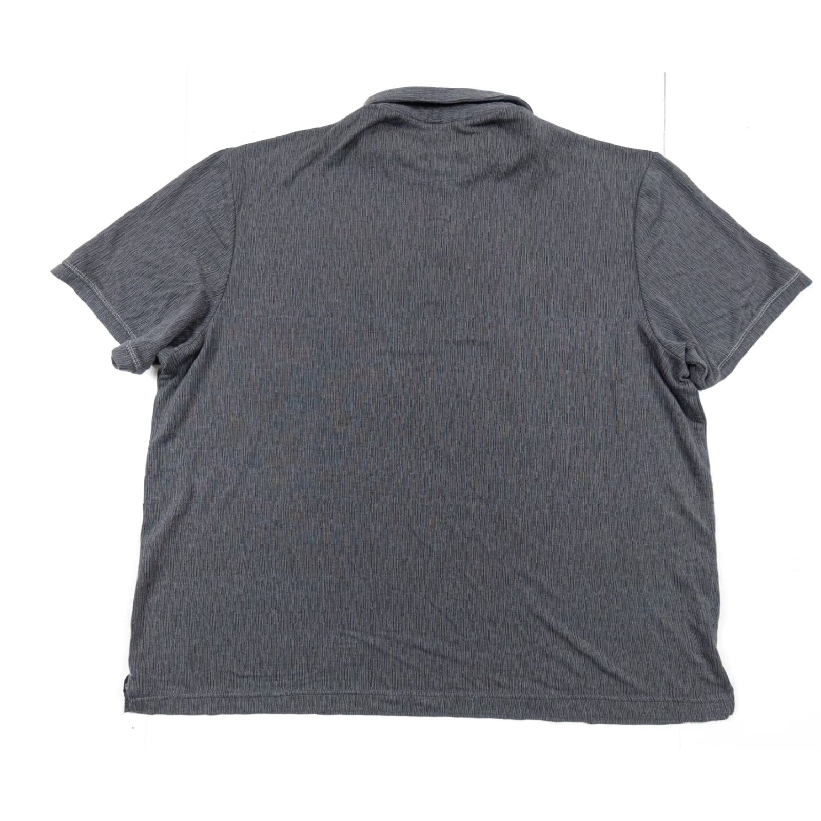 Nat Nast Nat Nast Polo Shirt Mens 2XL XXL Gray Short Sleeve Collared Modal Blend Adult Size US XXL / EU 58 / 5 - 6 Thumbnail