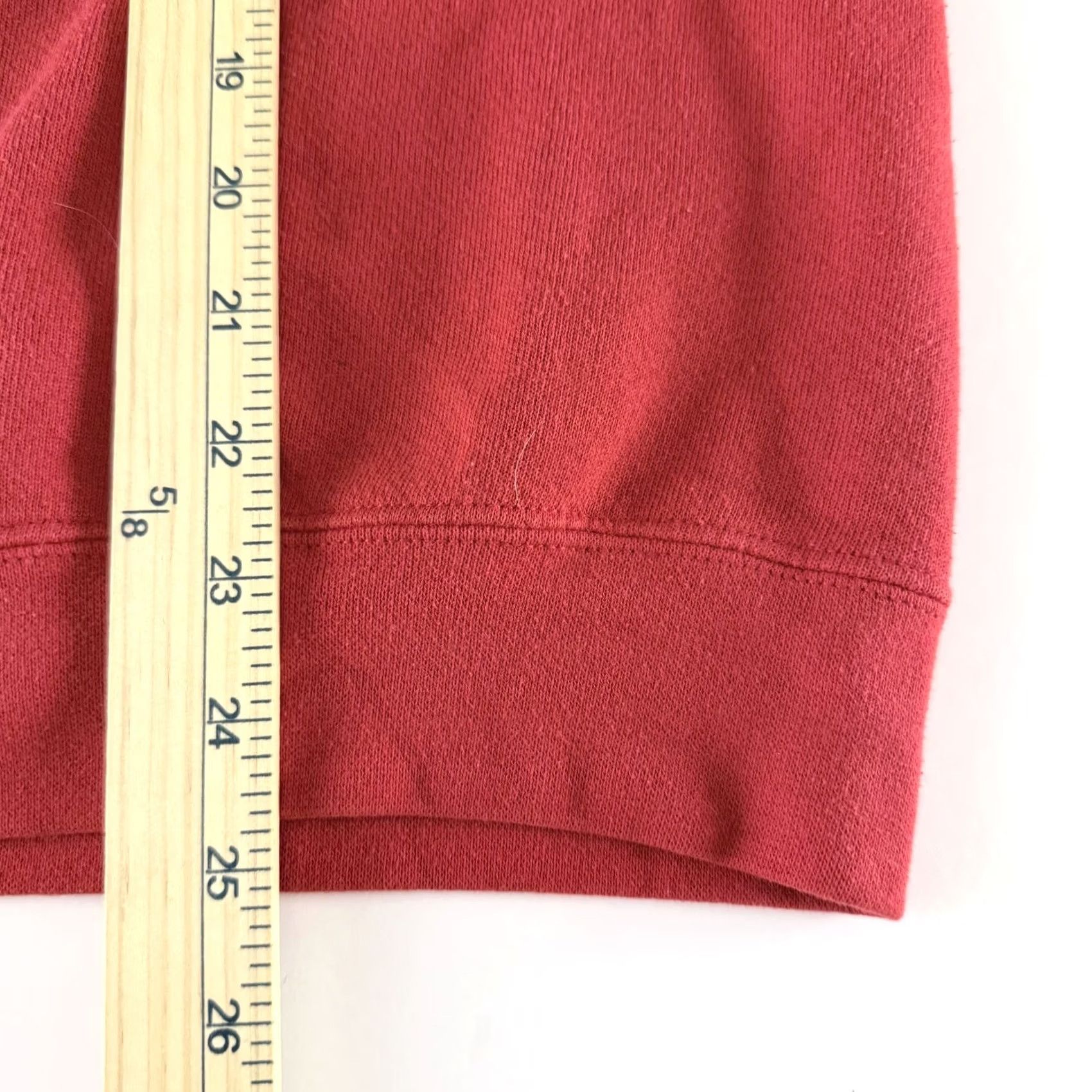 Disney VTG Disney Mickey Mouse Ears To You Sweatshirt Red Crew Neck Adults M Size US M / EU 48-50 / 2 - 7 Thumbnail
