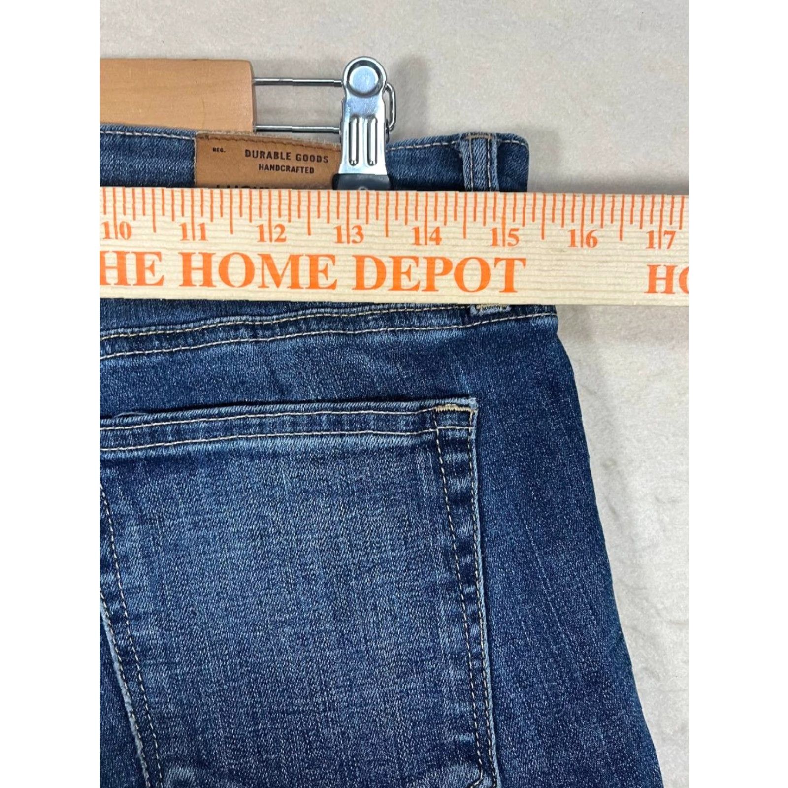 Lucky Brand Lucky Brand Jeans Cropped Womens 6 Blue Medium Wash Stretch 5-Pocket Denim Jeans Size 28" / US 6 / IT 42 - 3 Thumbnail