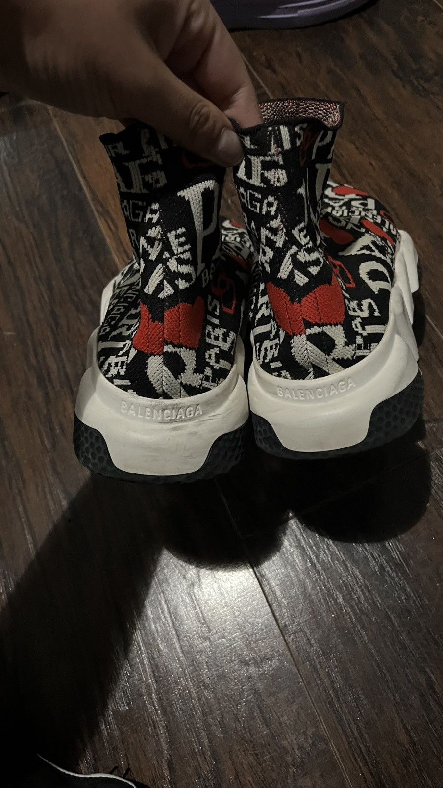 Balenciaga Balenciaga Paris edition Knit sneaker Size US 9 / IT 39 - 5 Thumbnail