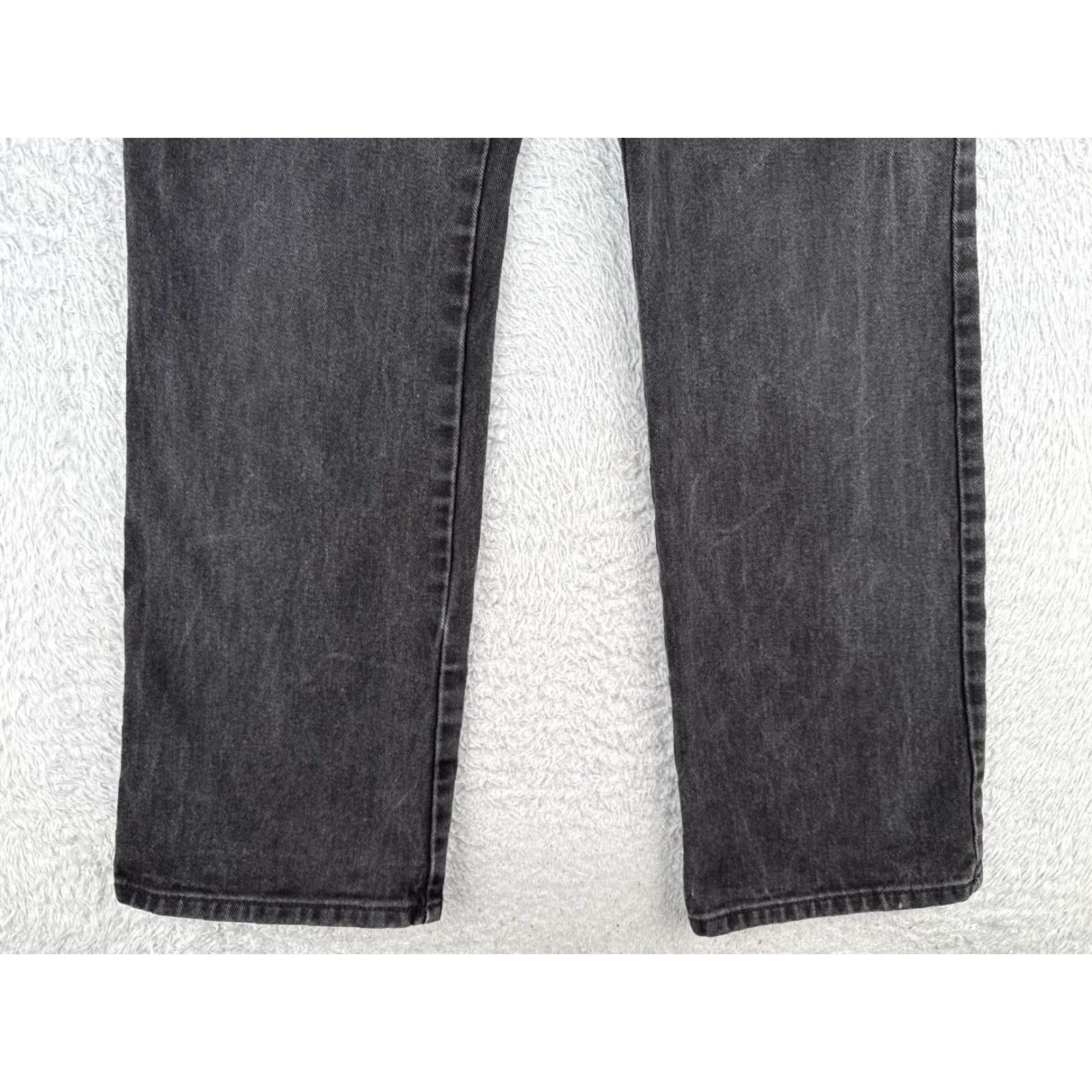 Sea New York New York Jeans Women's Bootcut Jeans 12 Black High Rise 100% Cotton Stretch Made in Canada Size 34" / US 12 / IT 48 - 2 Thumbnail