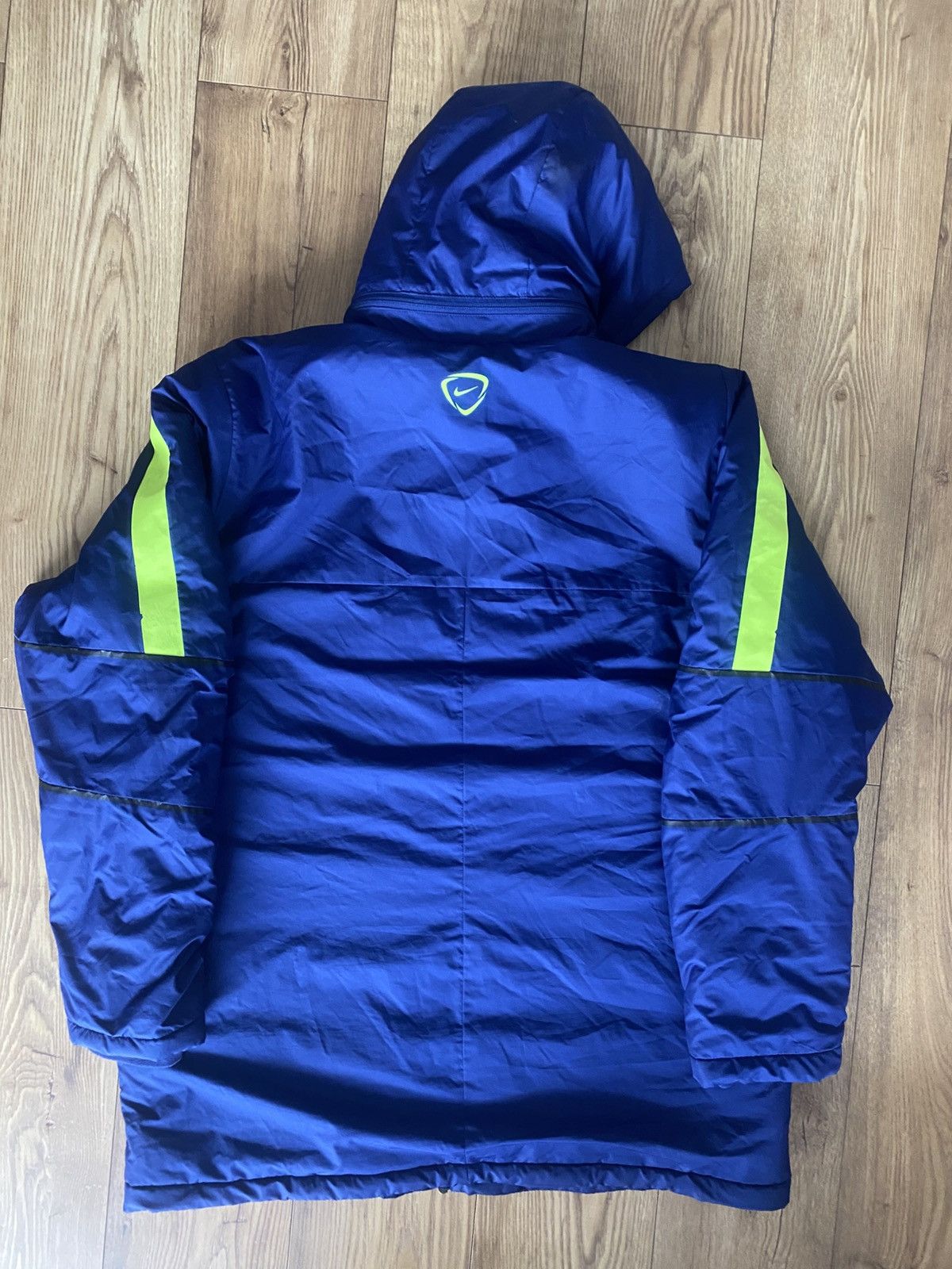 Nike Nike x Barcelona puffer jacket navt blue storm fit Size US XXL / EU 58 / 5 - 2 Thumbnail