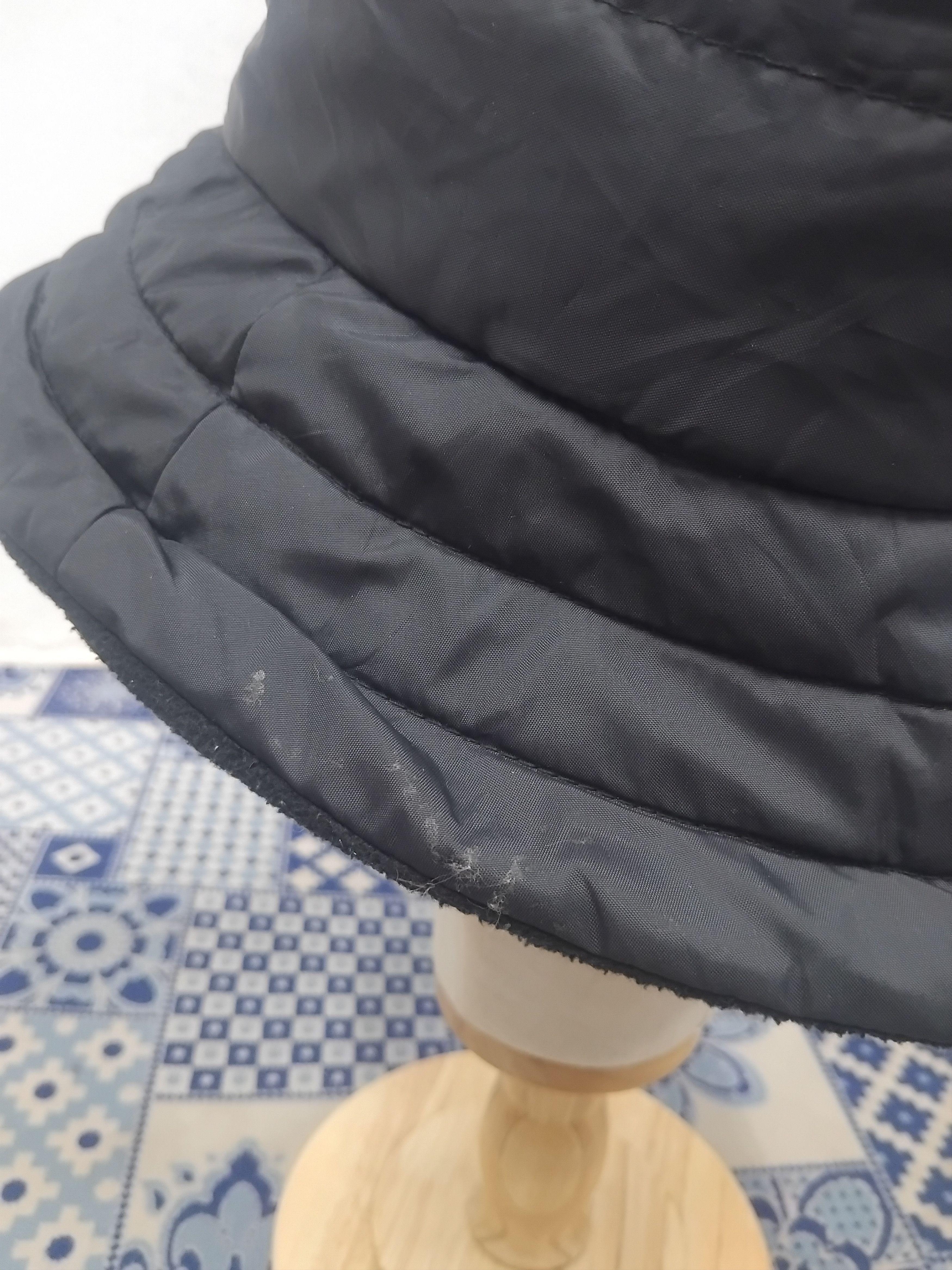 Japanese Brand 💥Unbranded puffer chicanes style Black hat Size 38 - 4 Thumbnail