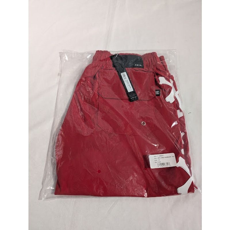 Amiri o1rshd1 Bones Swimshort in Red Size US 30 / EU 46 - 14 Thumbnail