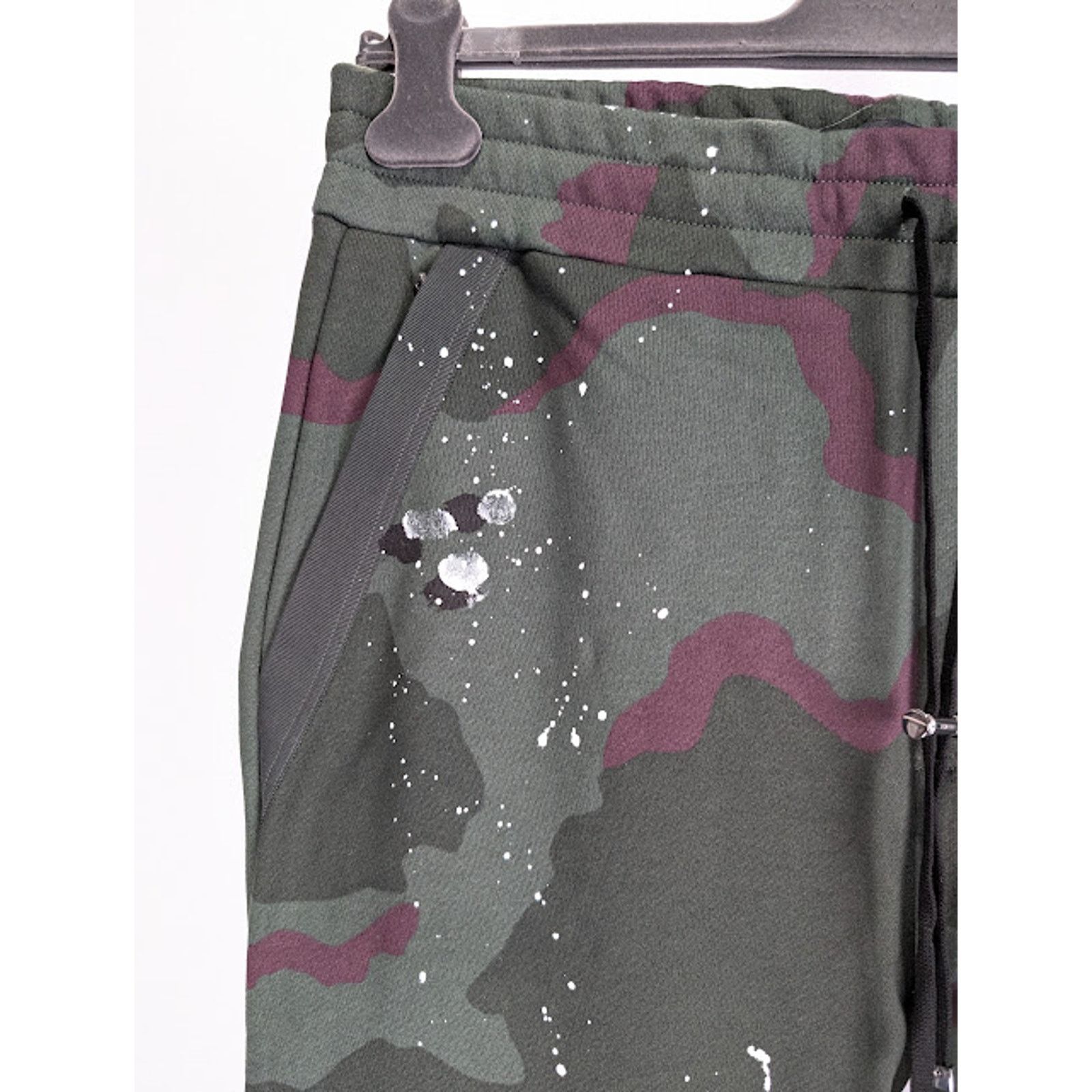 Amiri o1rshd1 Army Logo Sweatpant in Camo Size US 34 / EU 50 - 6 Thumbnail