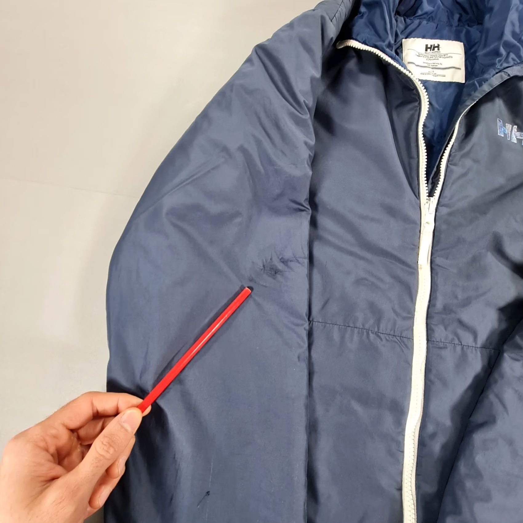 Helly Hansen Helly Hansen Mens Puffer Jacket Blue Large Lightweight Primaloft Full Zip Size US L / EU 52-54 / 3 - 7 Thumbnail