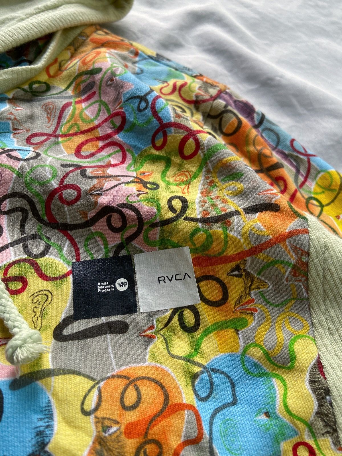 RVCA ARTISTIC NETWORK RVCA DESIGN ZIP HOODIE Size US M / EU 48-50 / 2 - 7 Thumbnail