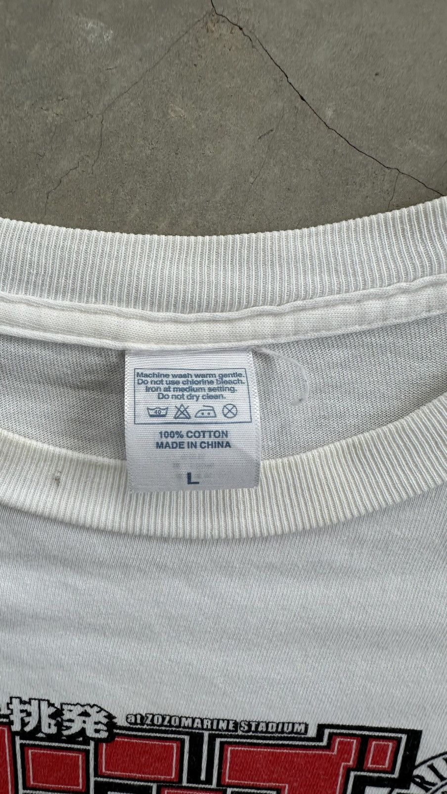 Japanese Brand × Vintage VINTAGE ANIME CARP CHIBA LOTTE MARINES TEE Size US L / EU 52-54 / 3 - 3 Thumbnail