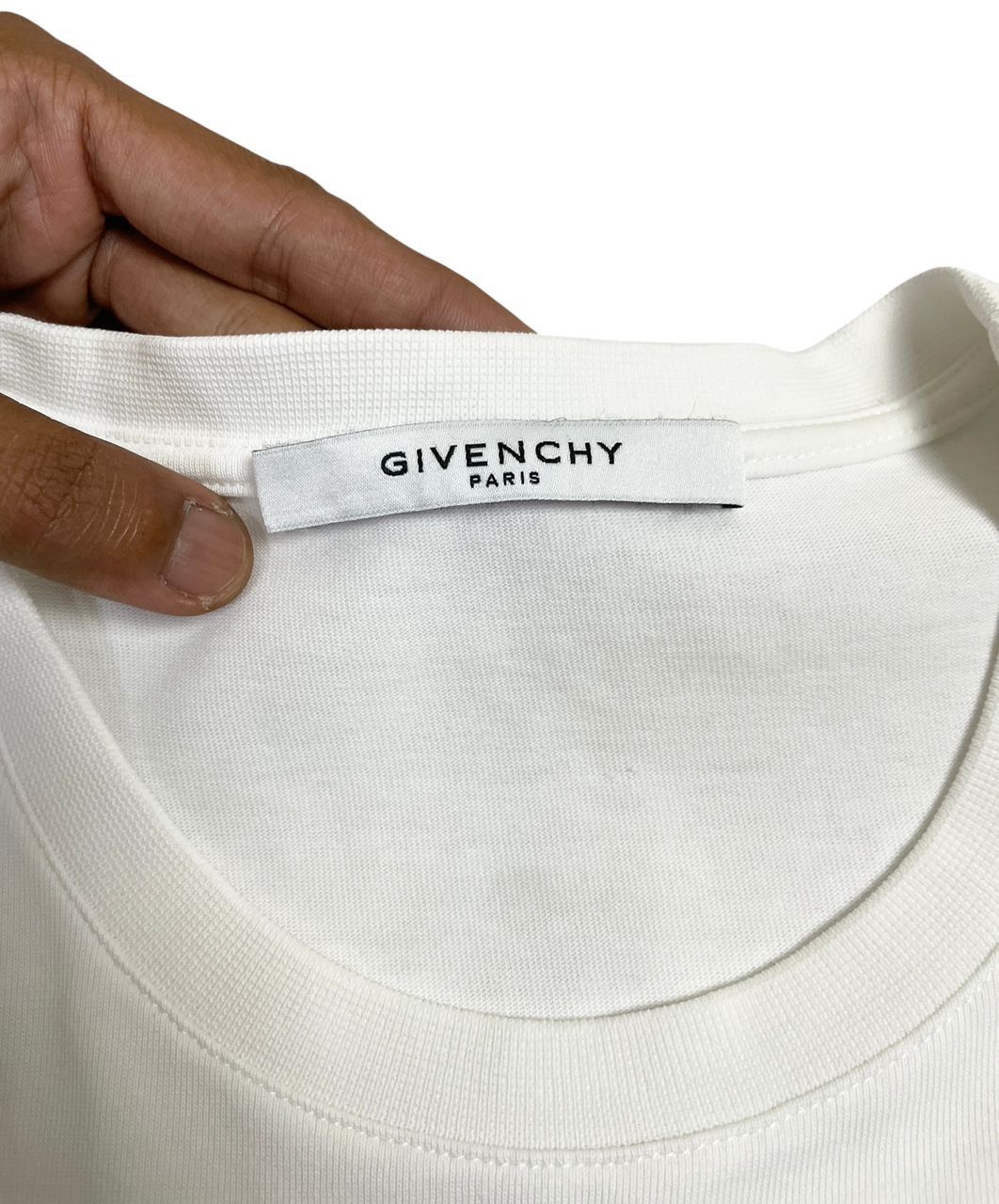 Givenchy Givenchy 4G Webbing T-Shirt - WHITE Size US M / EU 48-50 / 2 - 4 Thumbnail