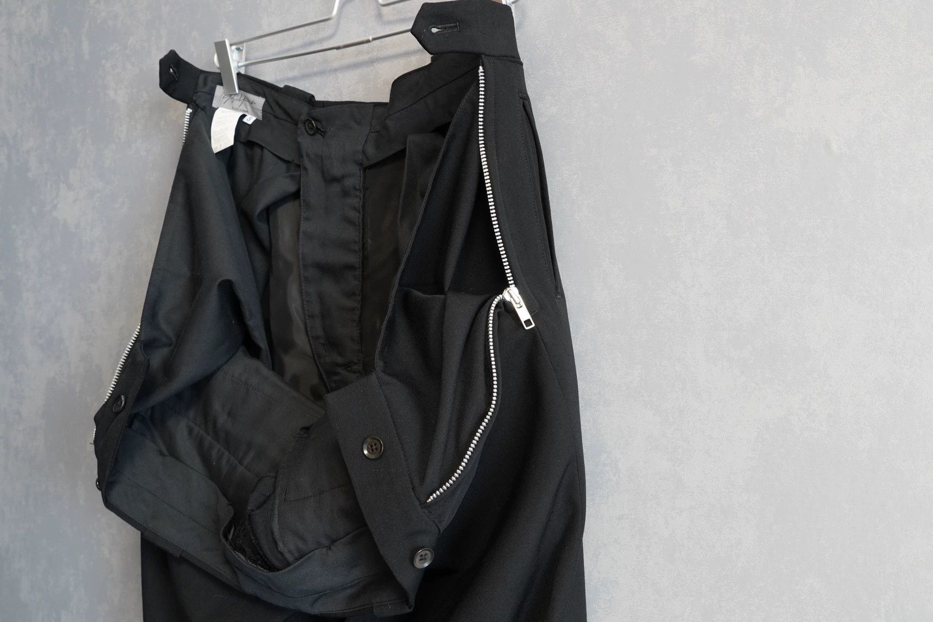 Yohji Yamamoto Yohji Yamamoto 04AW Zip Pants Size 3 Size US 34 / EU 50 - 3 Thumbnail