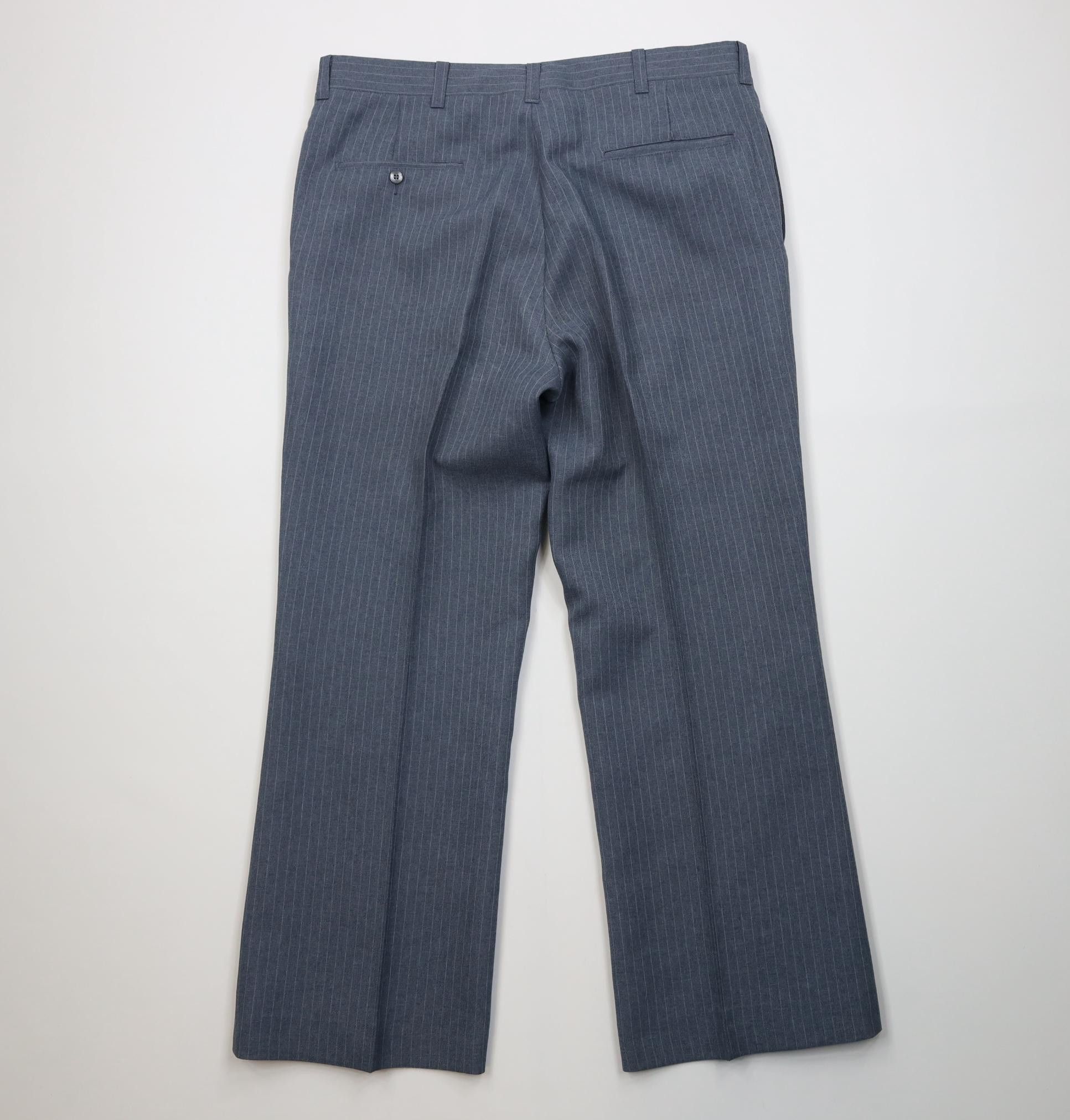 Vintage Vintage 70s Streetwear Knit Bell Bottoms Chino Pants USA Size US 36 / EU 52 - 8 Thumbnail