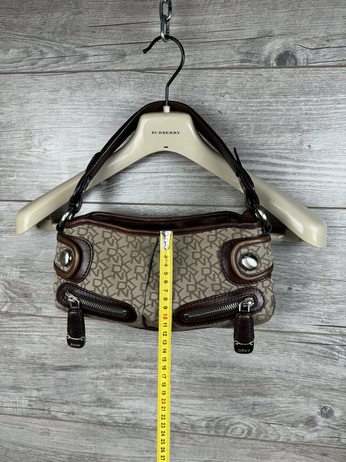 DKNY DKNY WOMEN'S SHOULDER BAG MONOGRAM Y2K JAPANESE STYLE Size ONE SIZE - 14 Thumbnail