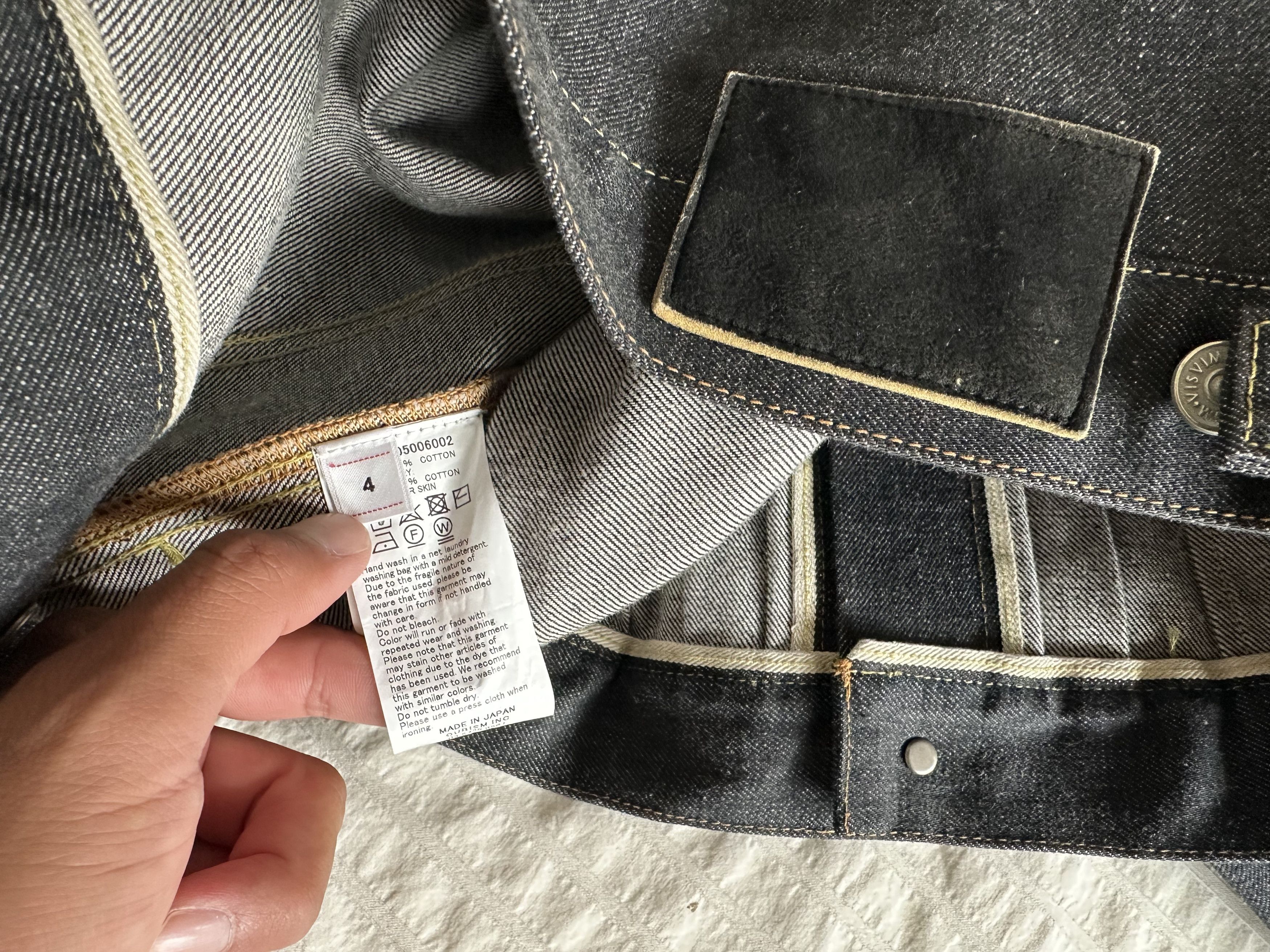 Visvim SS 101X JKT Unwashed (tagged 4) Size US L / EU 52-54 / 3 - 4 Thumbnail