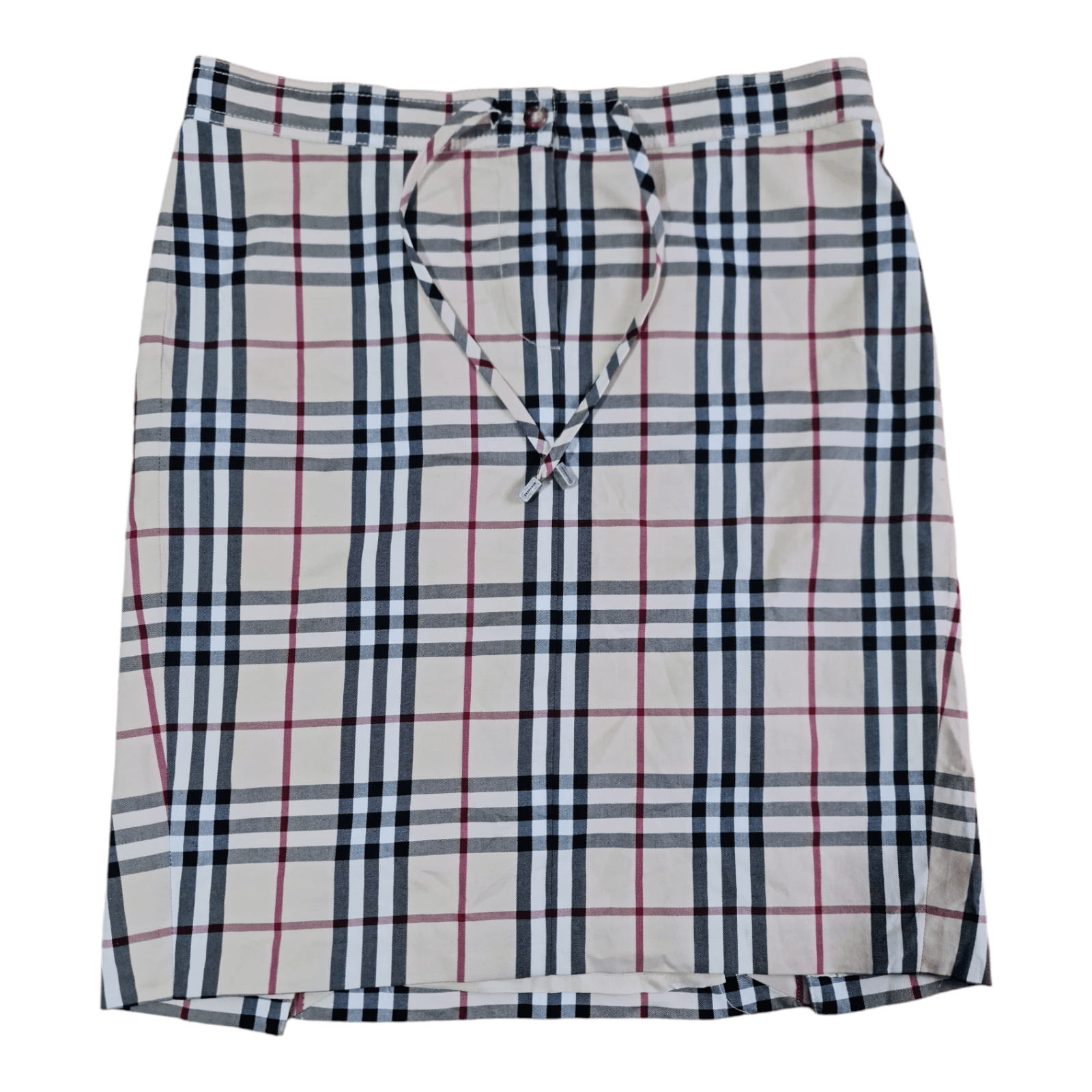 Burberry Burberry London Nova Check plaid Cotton mid length Skirt Size 32" / US 10 / IT 46 - 1 Thumbnail