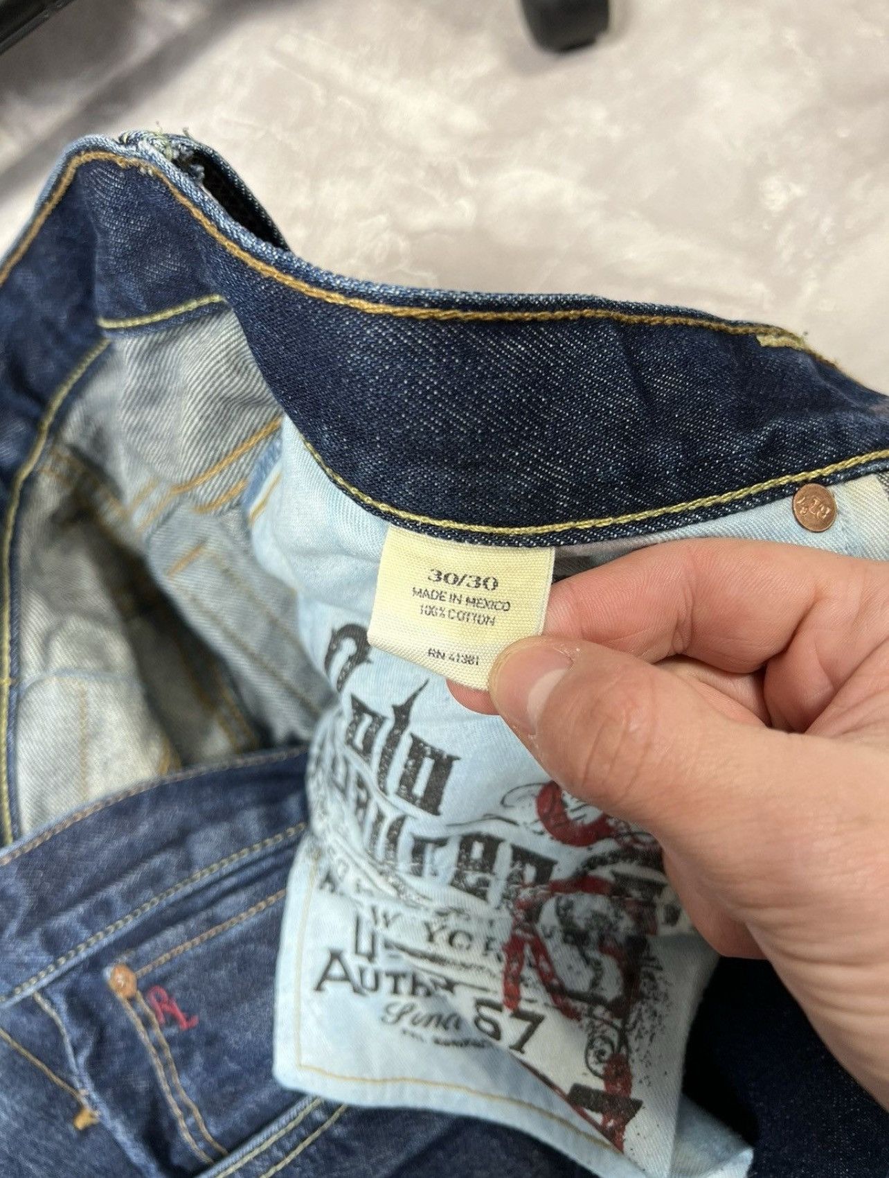 Vintage Vintage Denim Supply Ralph Lauren Denim Jeans Size US 30 / EU 46 - 12 Thumbnail