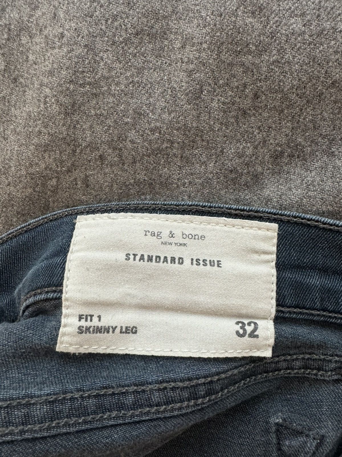 Rag & Bone Rag & Bone Fit 1 Skinny Jean Size US 32 / EU 48 - 5 Thumbnail