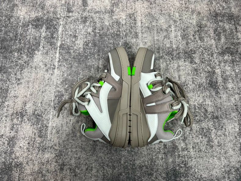 Louis Vuitton Louis Vuitton SKATE grey-green board shoes Size US 6.5 / EU 39-40 - 4 Thumbnail