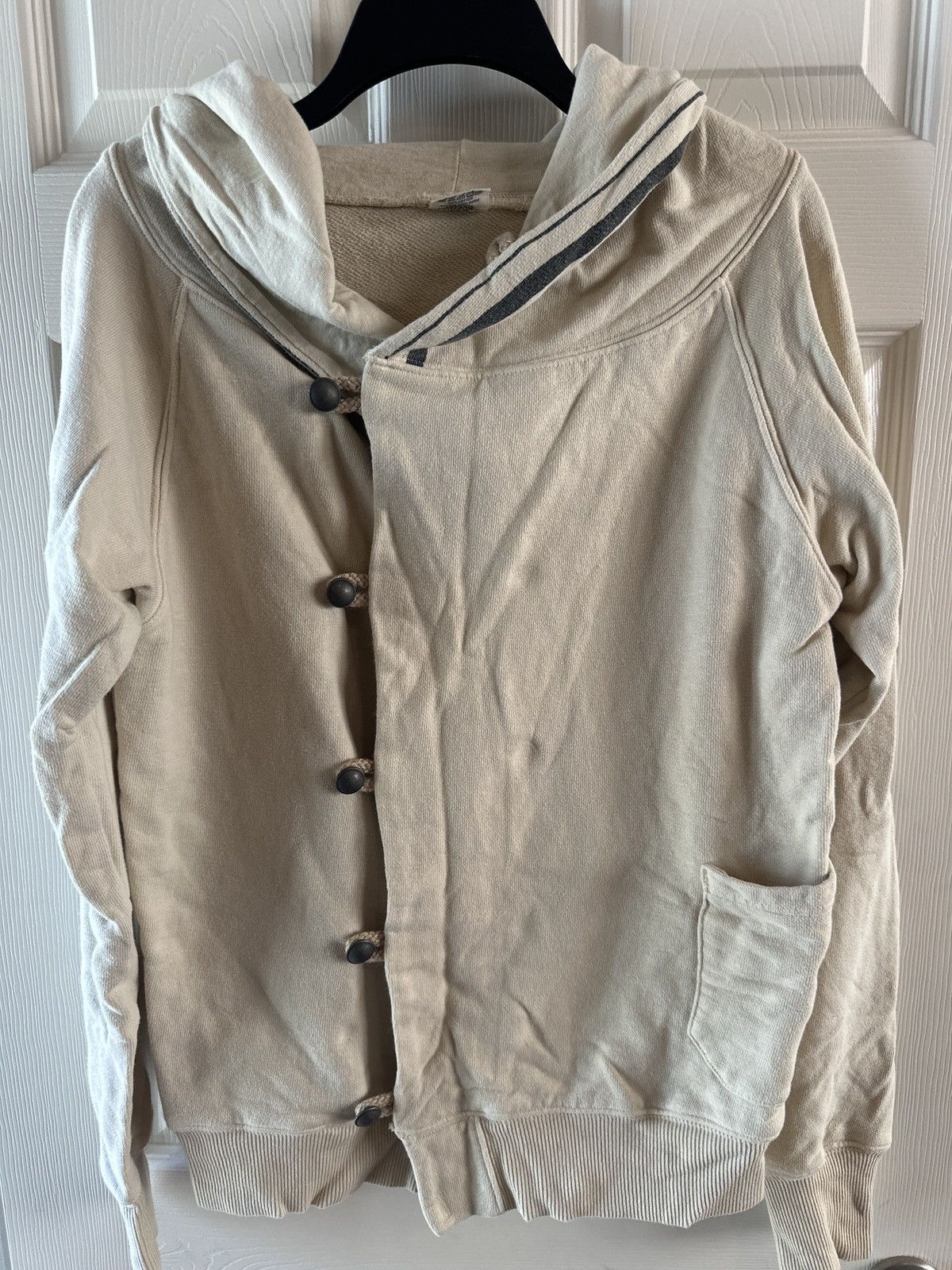 Kapital Kapital asymmetrical naval hoodie Size US M / EU 48-50 / 2 - 9 Thumbnail