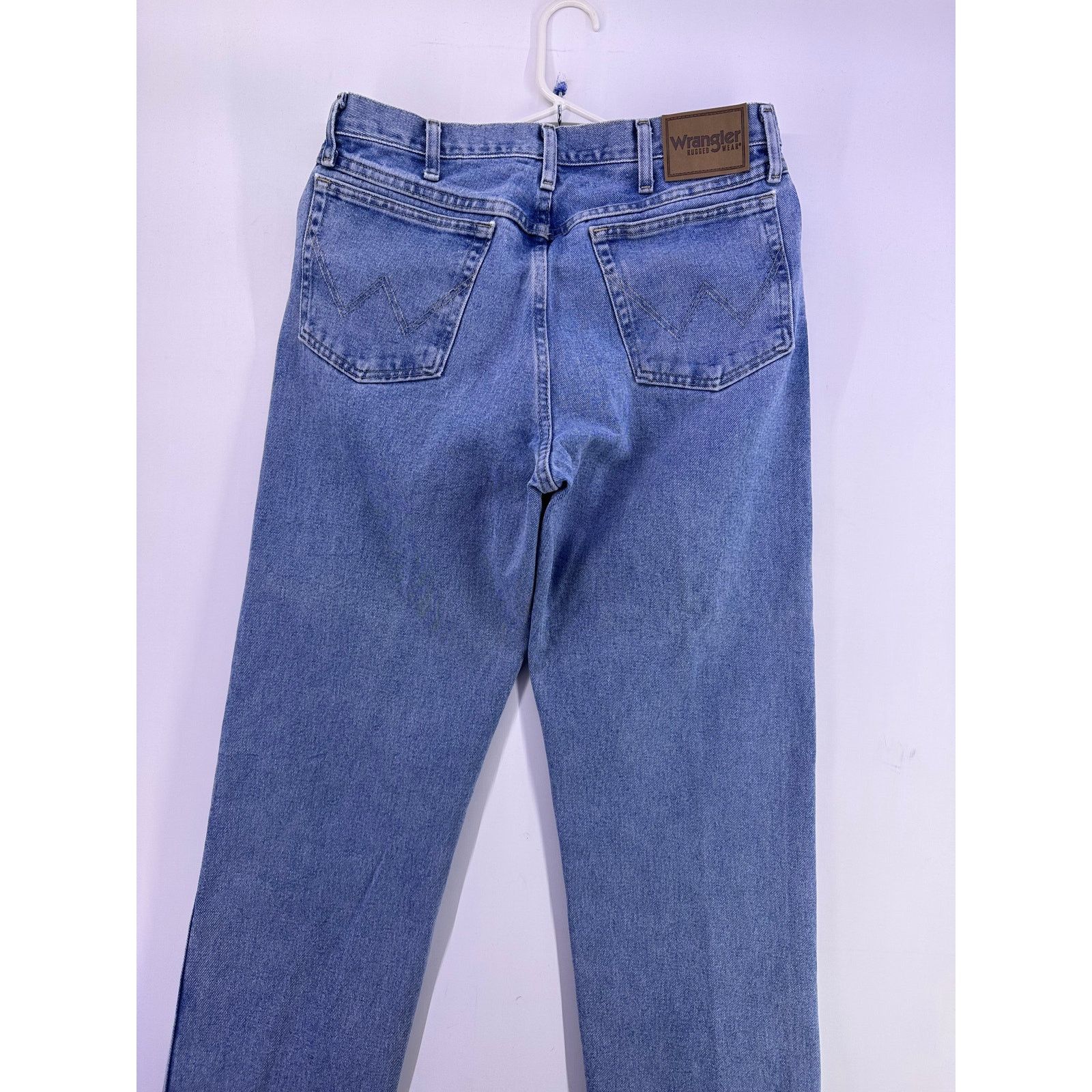 Wrangler Wrangler Blue Jeans Size 34x32 Straight Fit Size US 34 / EU 50 - 8 Thumbnail
