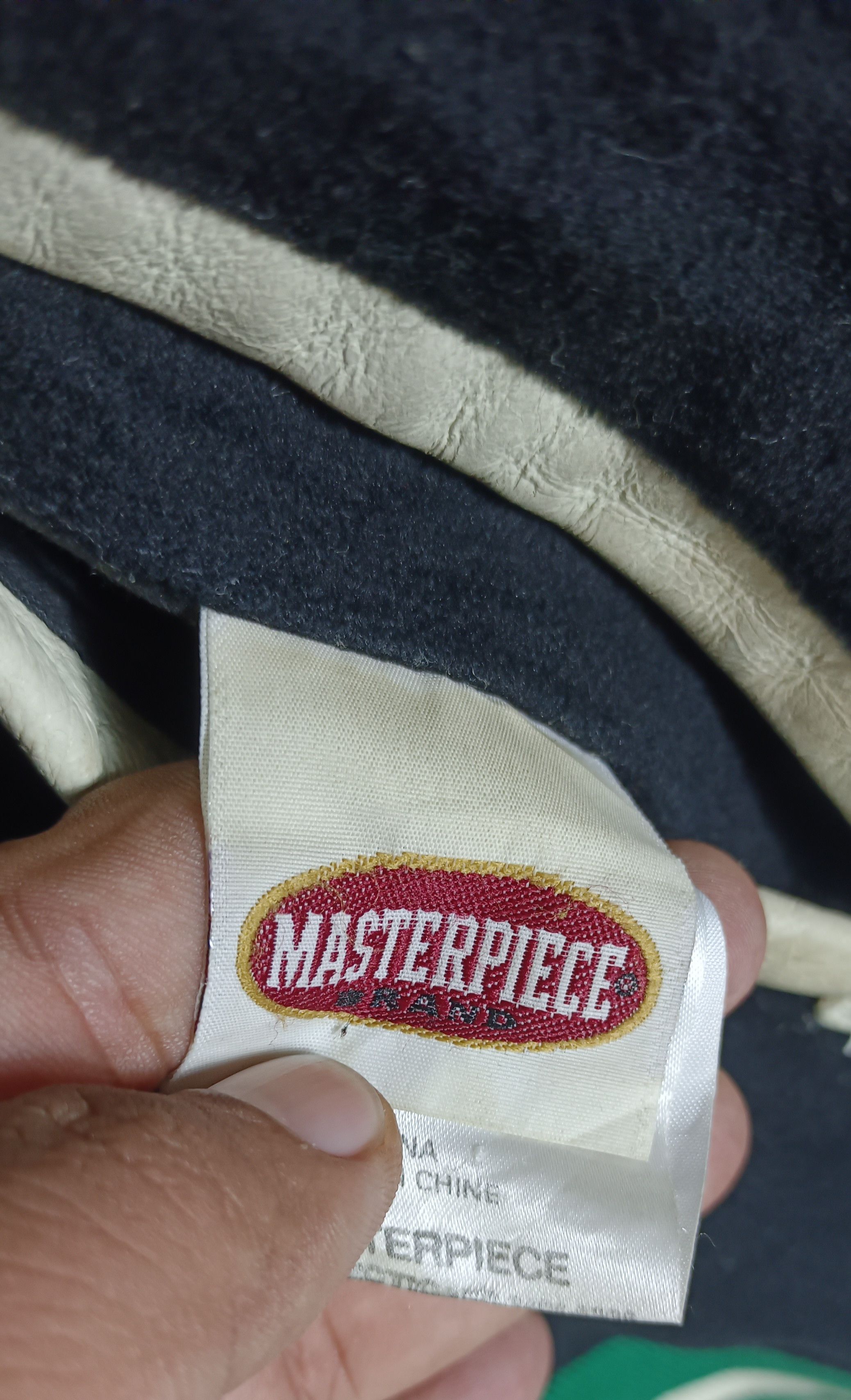 MasterPiece Vintage Masterpiece Varsity Jacket Leather Sleeve Size US XL / EU 56 / 4 - 13 Thumbnail