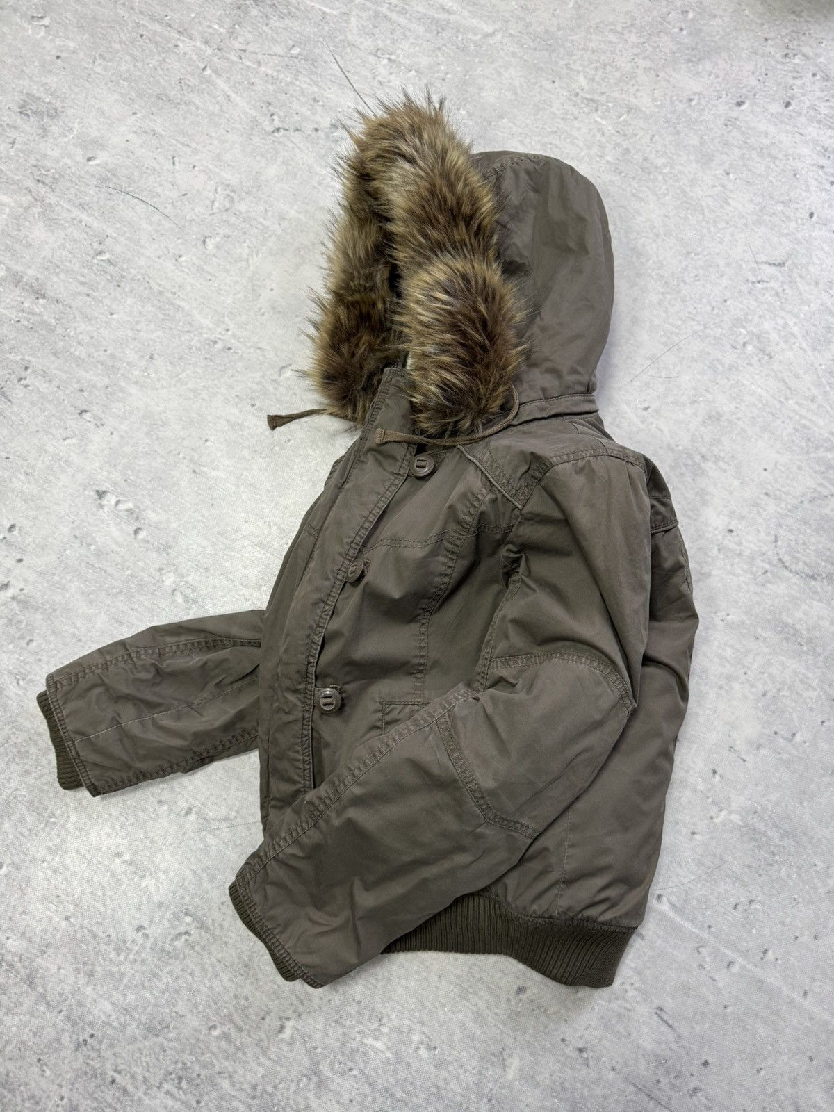 ONLY & SONS 😍Y2K RARE JACKET ONLY FUR AVANT GARDE RE STYLE Size L / US 10 / IT 46 - 1 Thumbnail