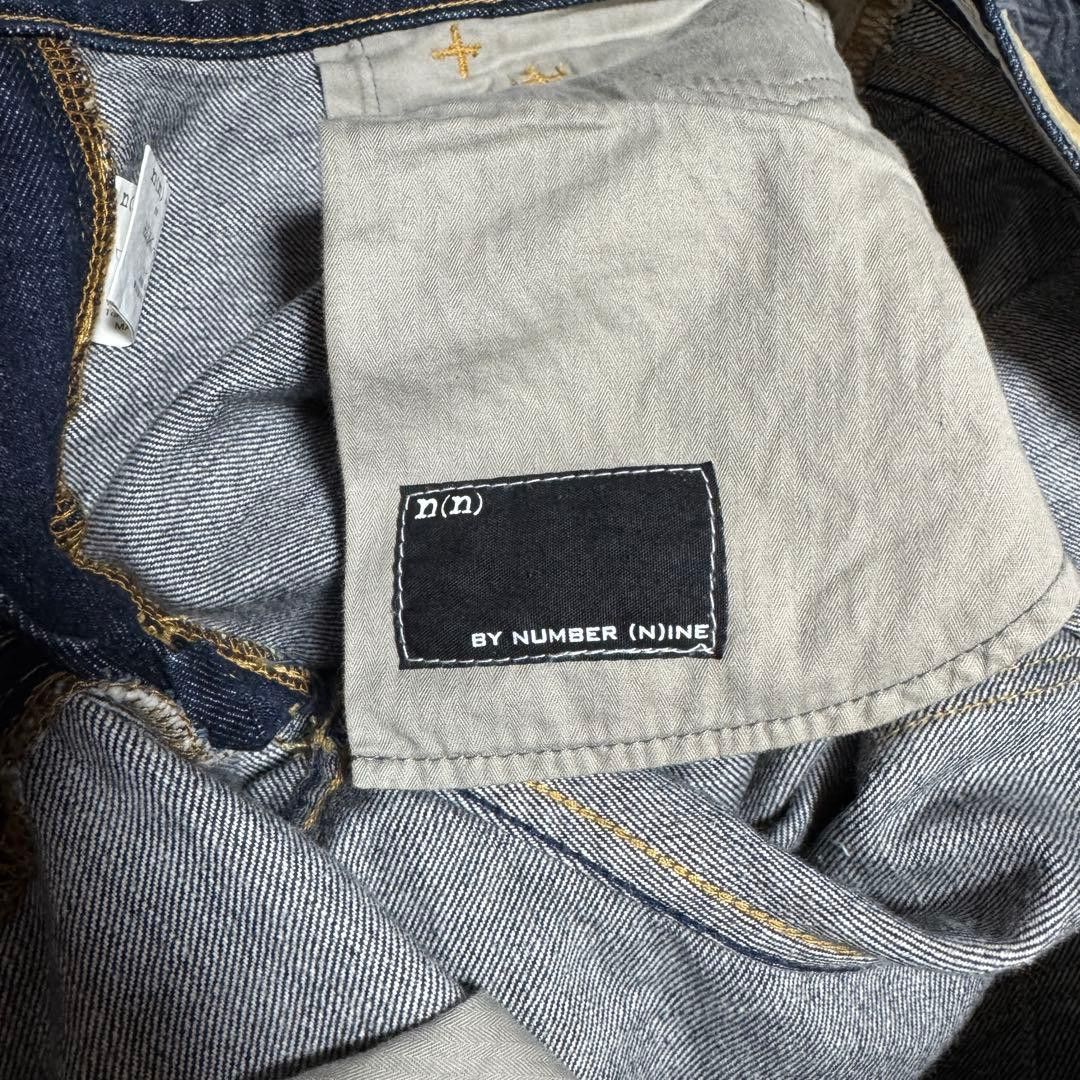 Number (N)ine Darted Musical Note Denim Jeans Size US 31 - 7 Thumbnail
